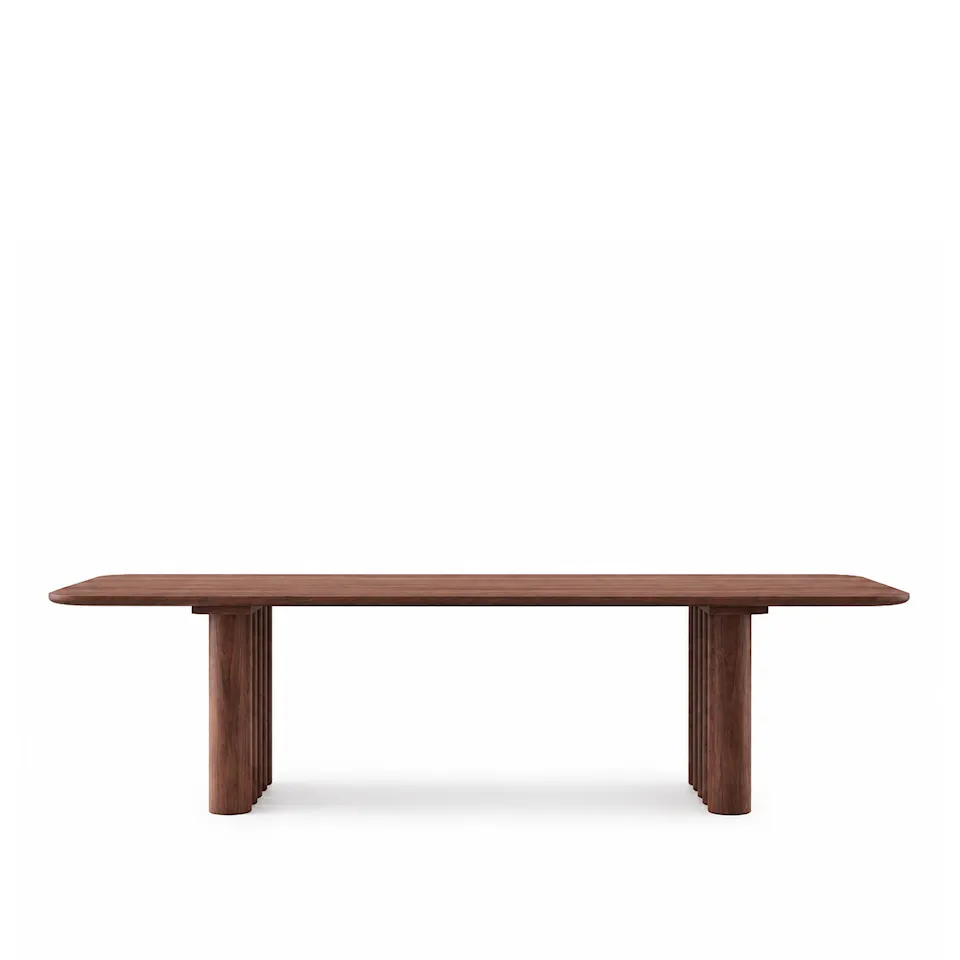Plush rektangulært spisebord