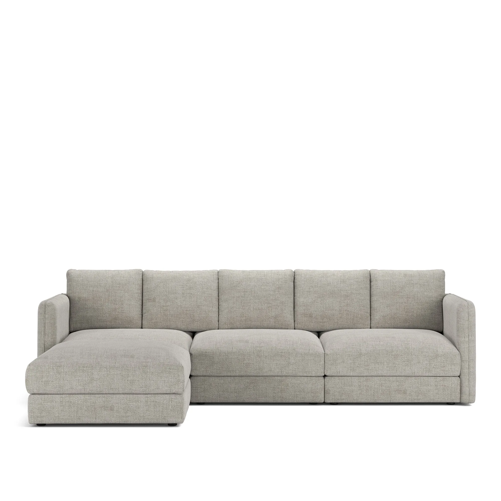 Pavarotti 02 3-seters sofa med fotskammel - 1