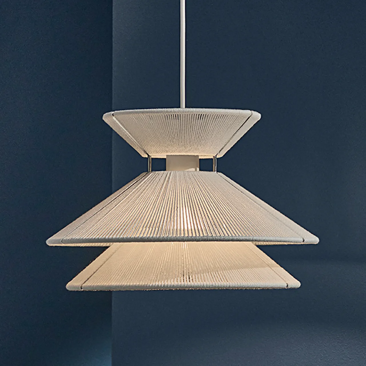 Kiku Hengelampe Ø35,5 cm