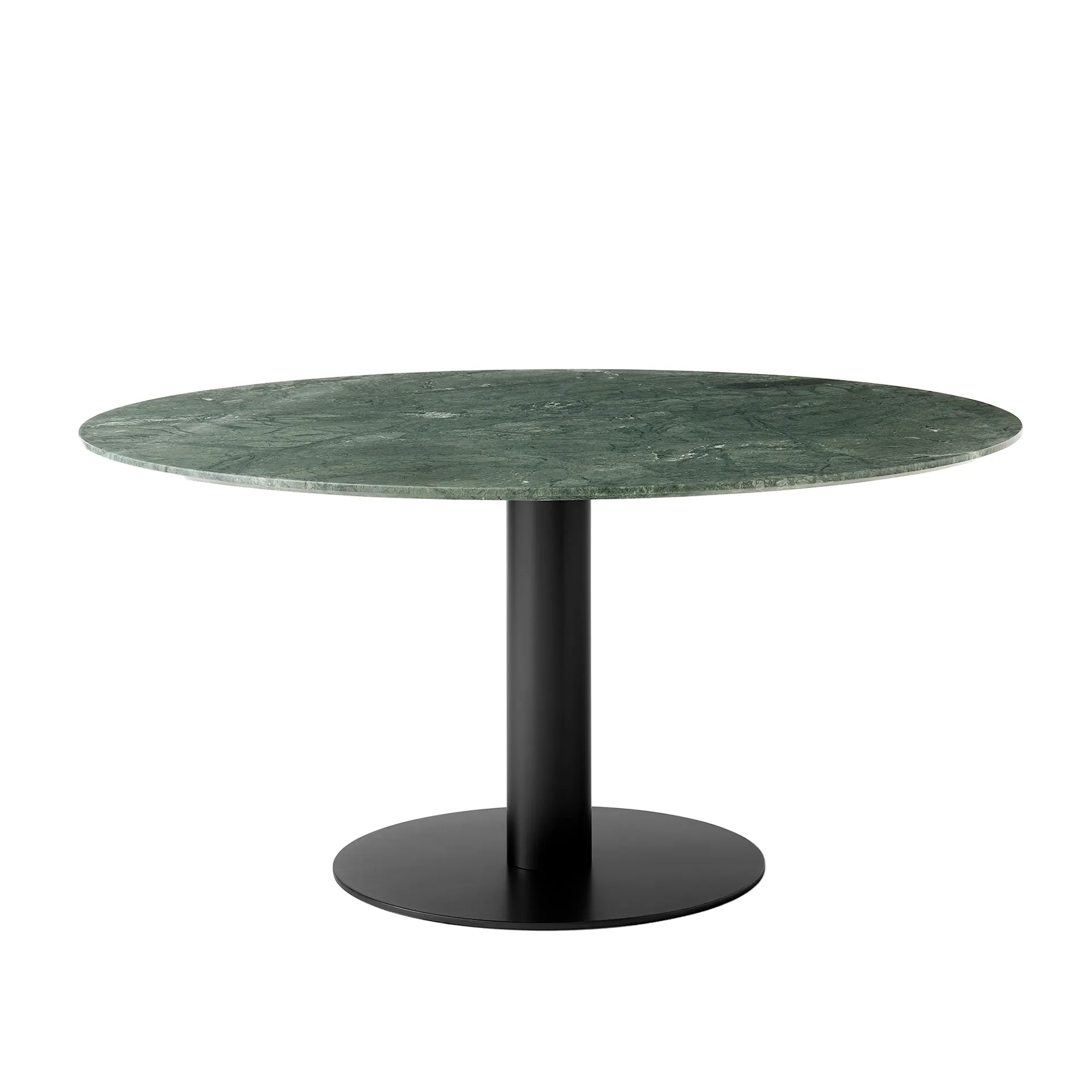 In Between Dining Table SK20 Marble Verde Guatemala Top - &Tradition - NO GA