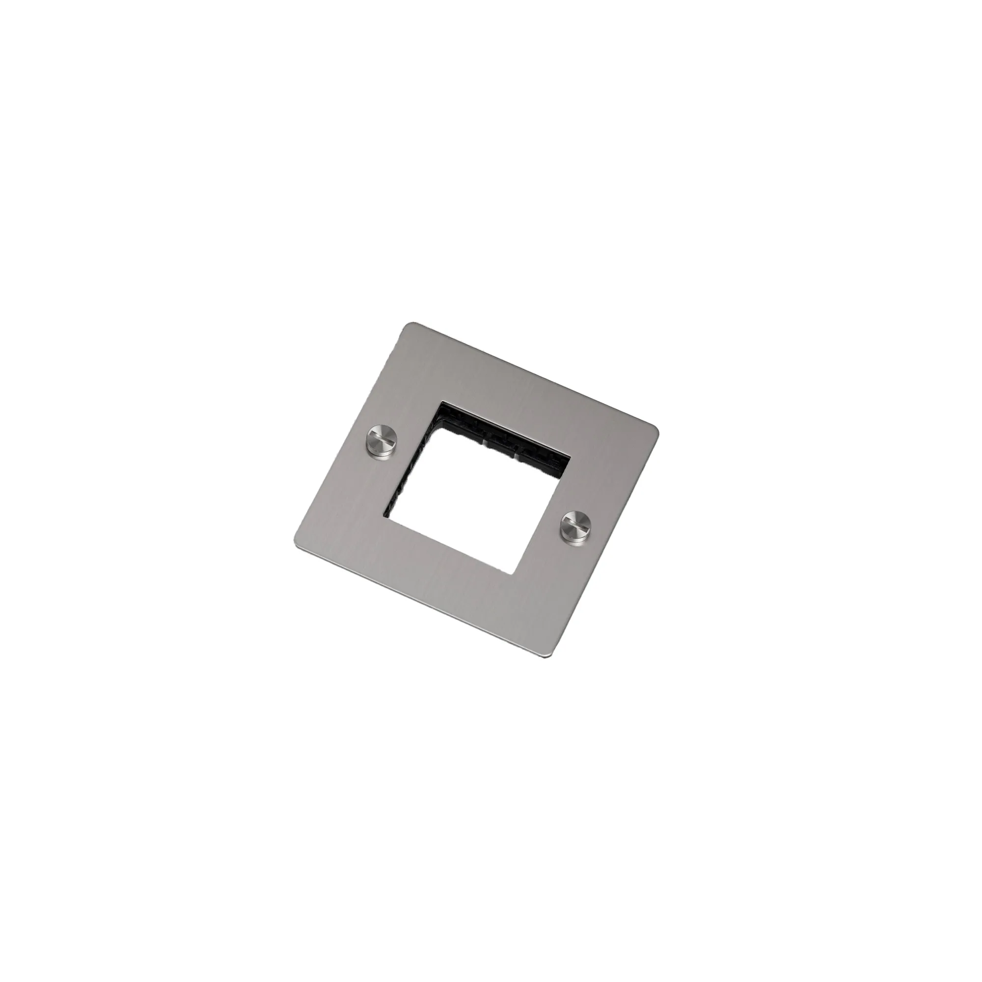 1G Wall Plate Horizontal No Infills - 1