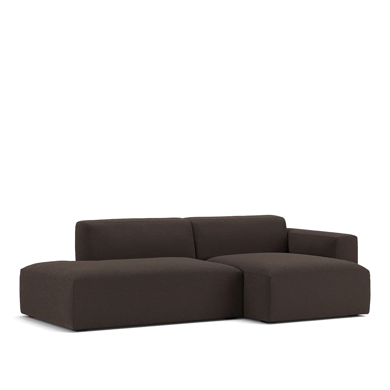 Brick 2-seters sofa sjeselong åpen ende venstre