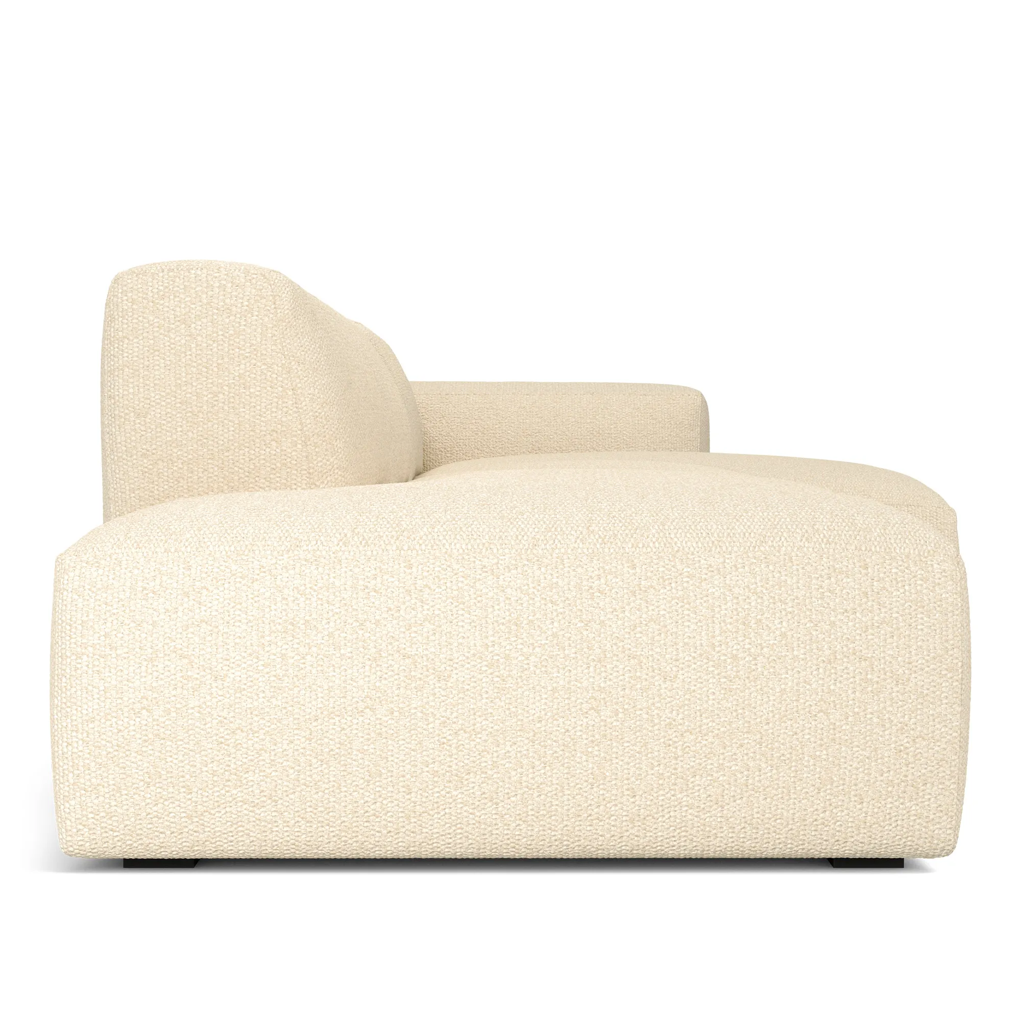 Brick 3-seters sofa sjeselong åpen ende venstre - 5