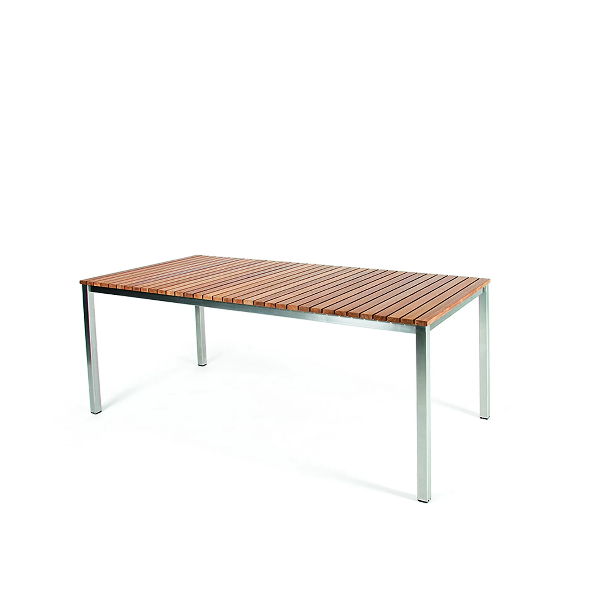 Häringe Table Medium - Teak/Børstet Rustfritt Stål - Skargaarden - NO GA