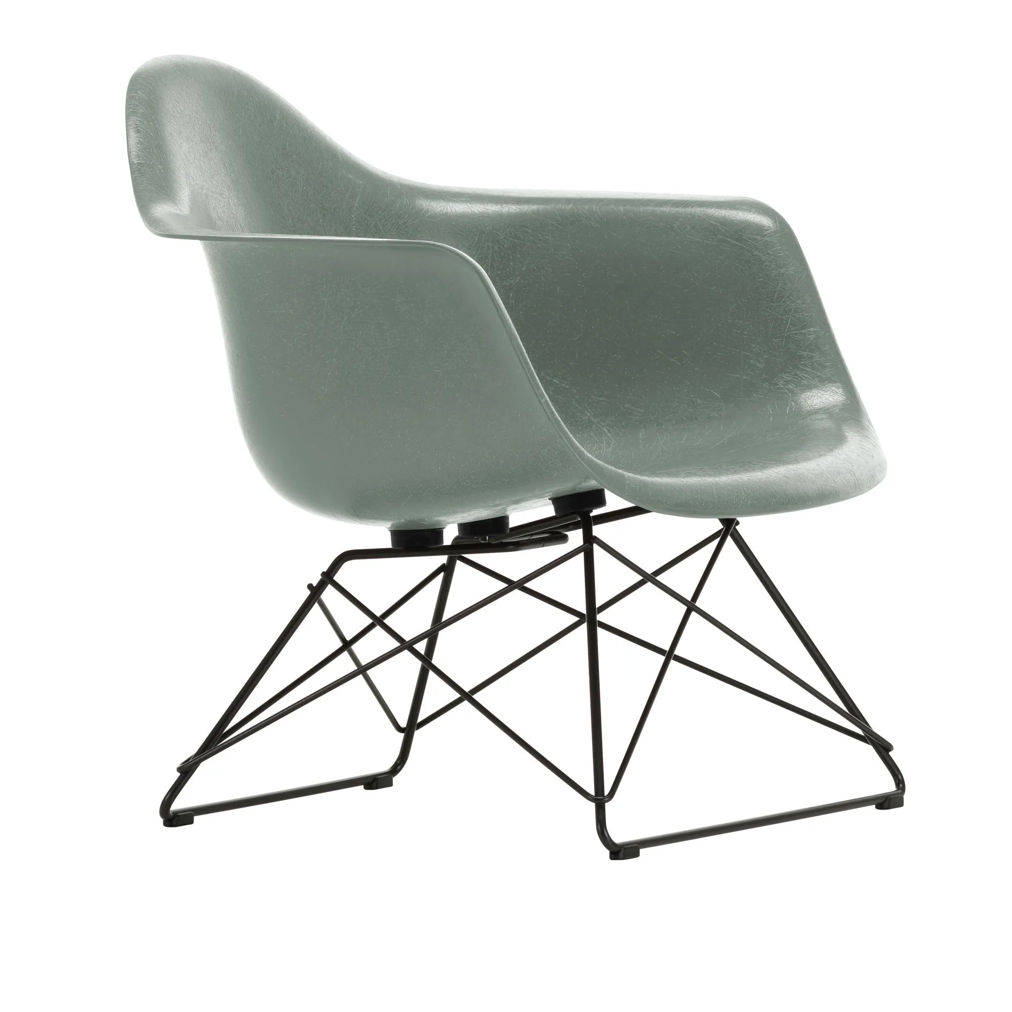 Eames Fiberglass Armchair LAR lenestol - 1