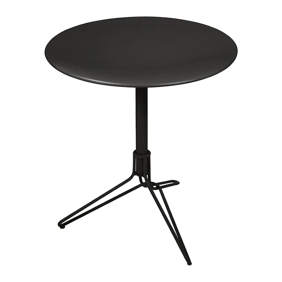 Flower Pedestal Table Liquorice 42