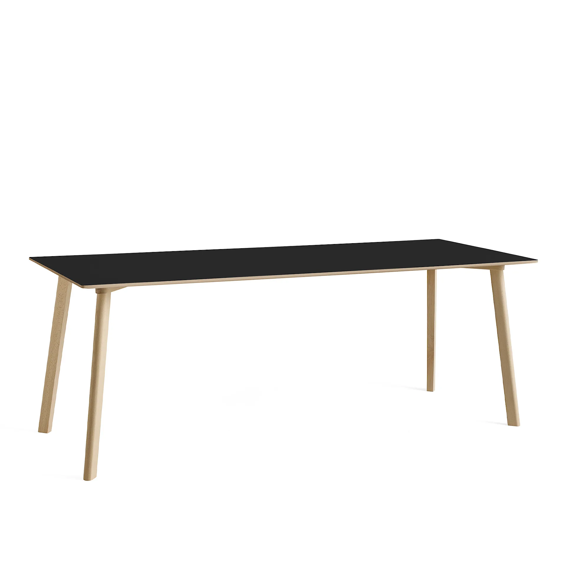 CPH Deux 210 2.0 Table 200 cm Ink Black Laminate - HAY - Ronan & Erwan Bouroullec - NO GA