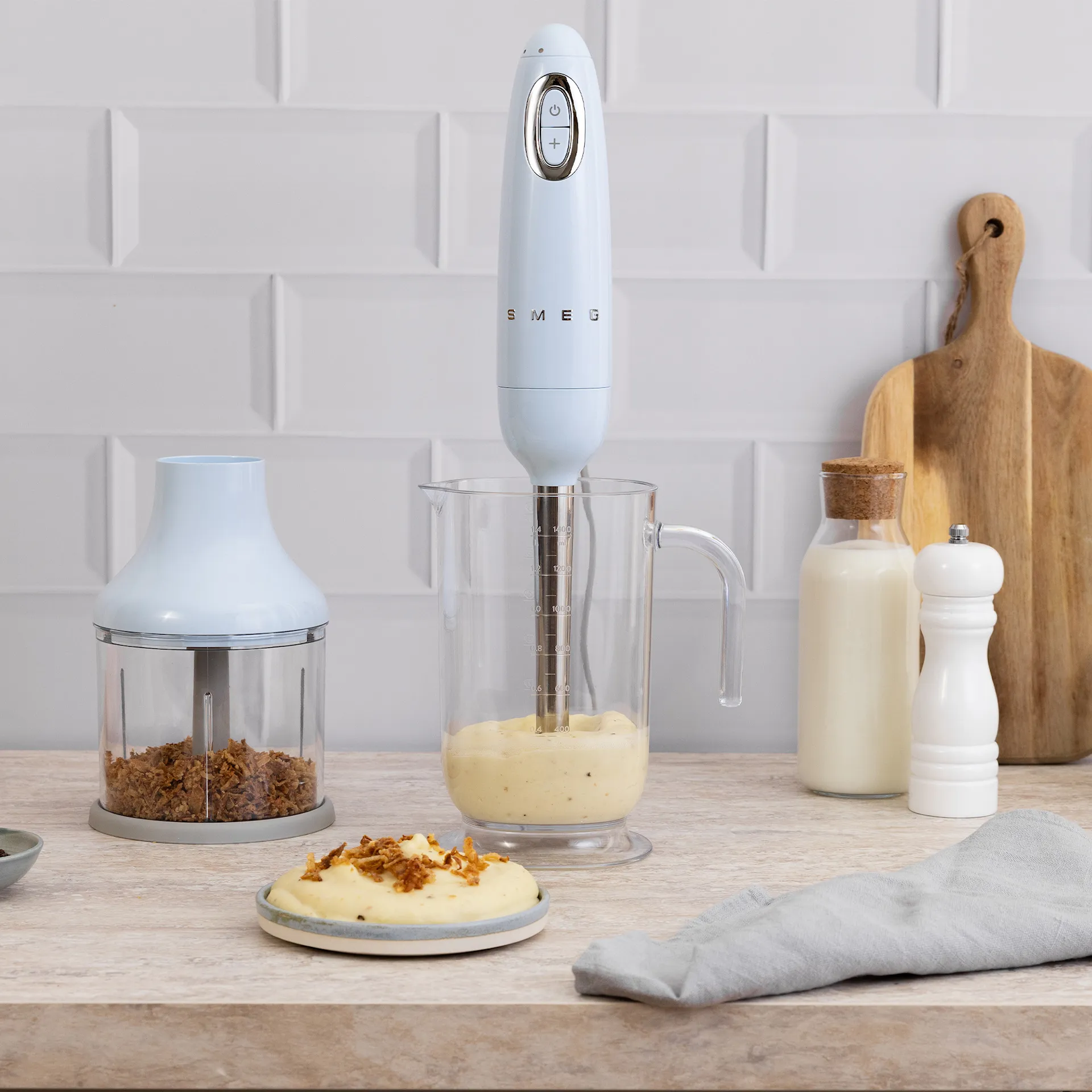 Smeg 50's Hand Blender with Accessories - Smeg - NO GA