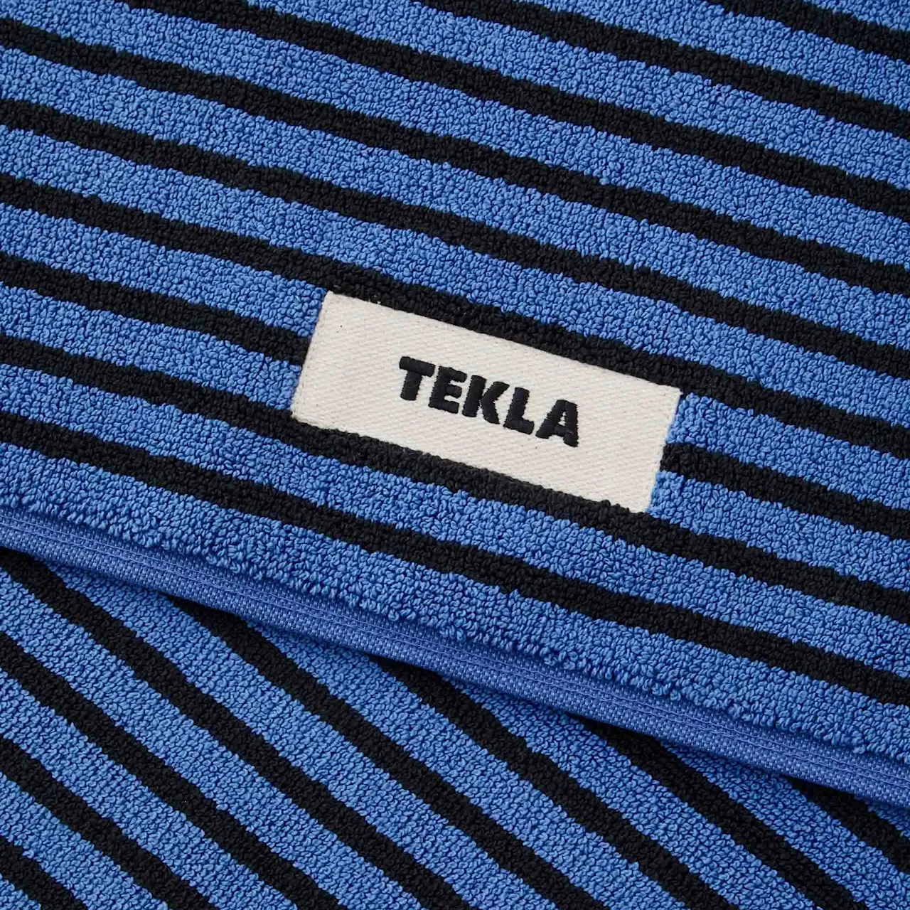 Terry Black Stripes badrumsmatta 50x70 cm