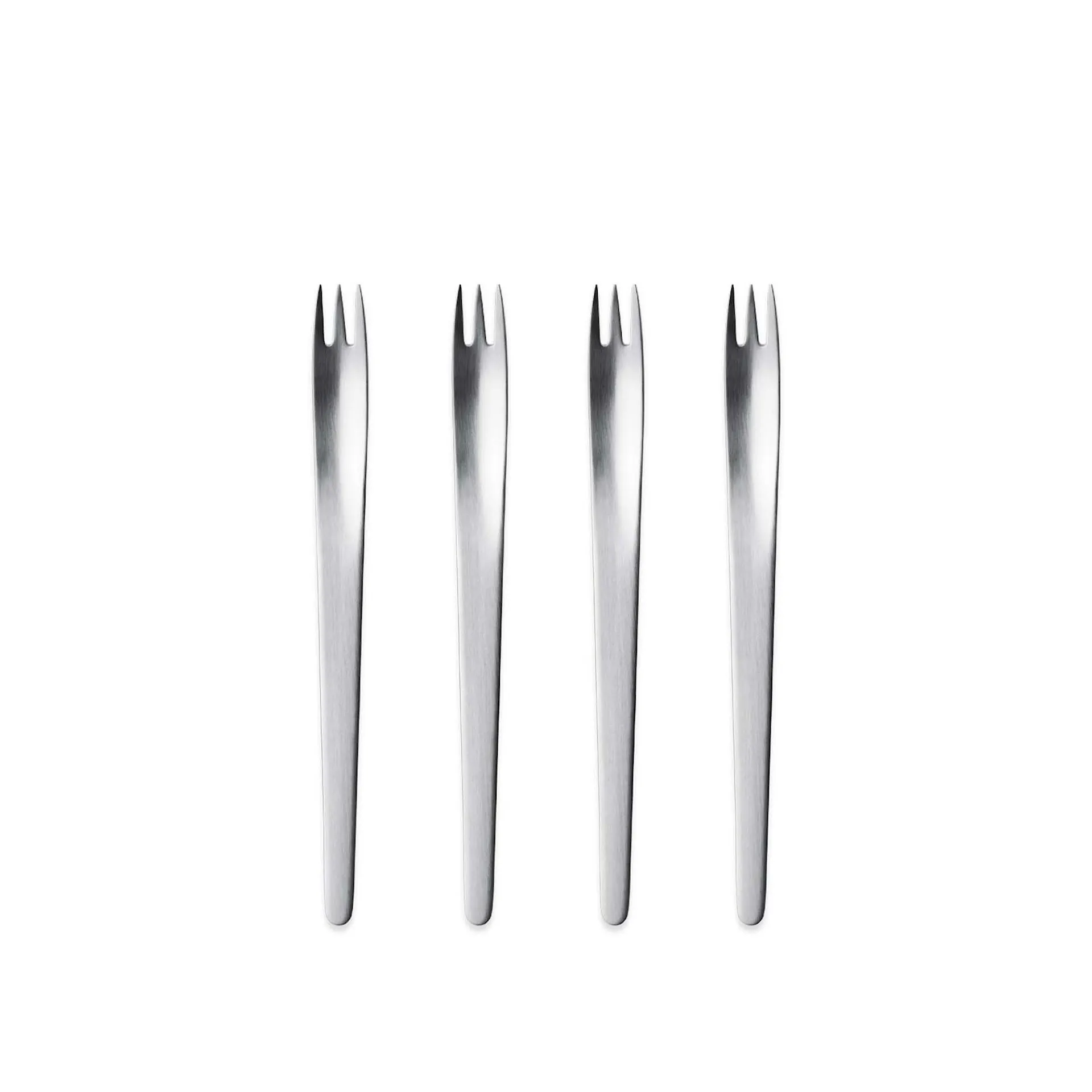 Arne Jacobsen Cake Fork - Set of 4 - Georg Jensen - Arne Jacobsen - NO GA