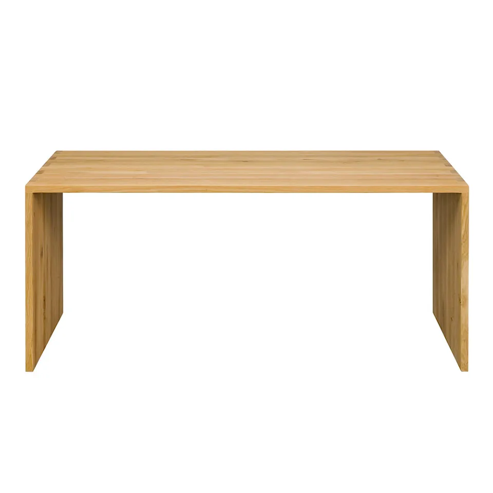 U Desk Oak