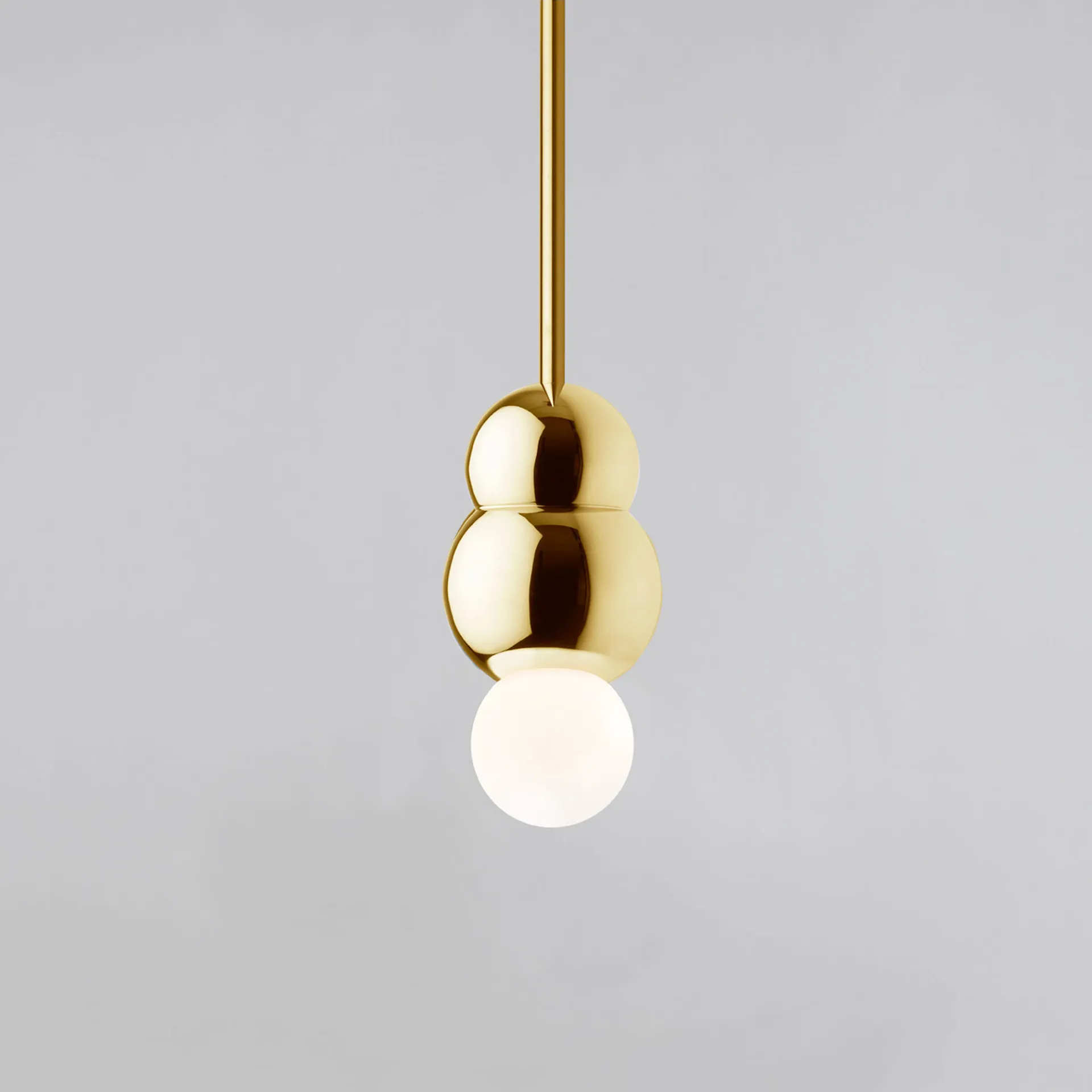 Ball Light Pendant Small Polished Brass - Michael Anastassiades - Michael Anastassiades - NO GA