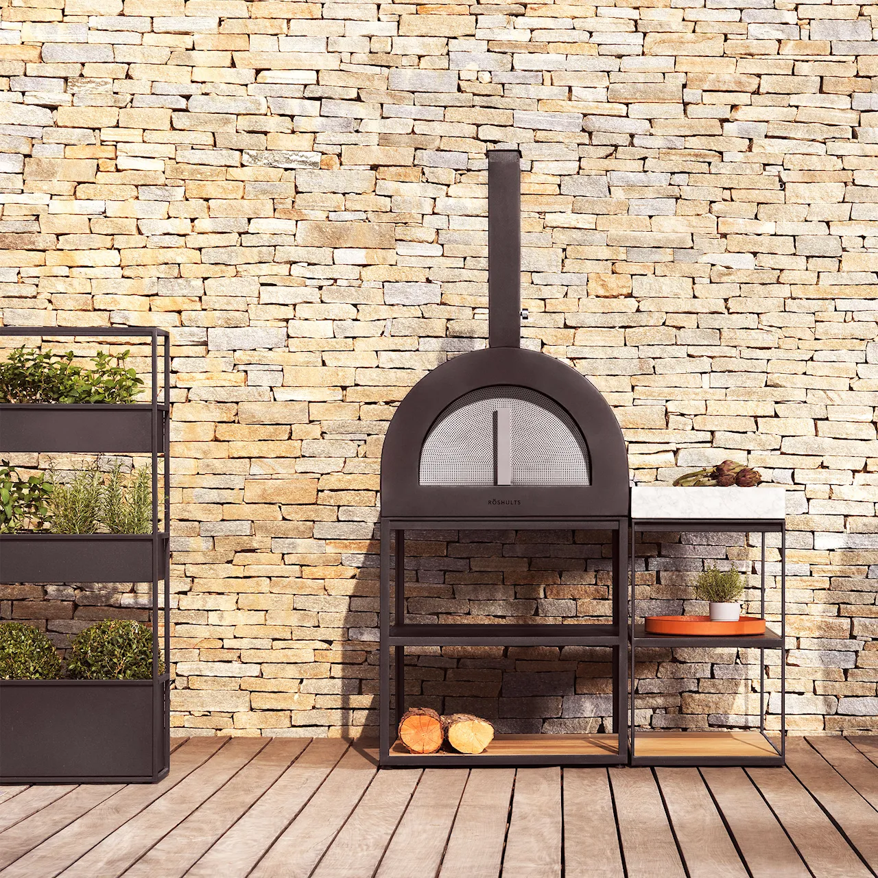 BBQ Wood Oven Sideboard