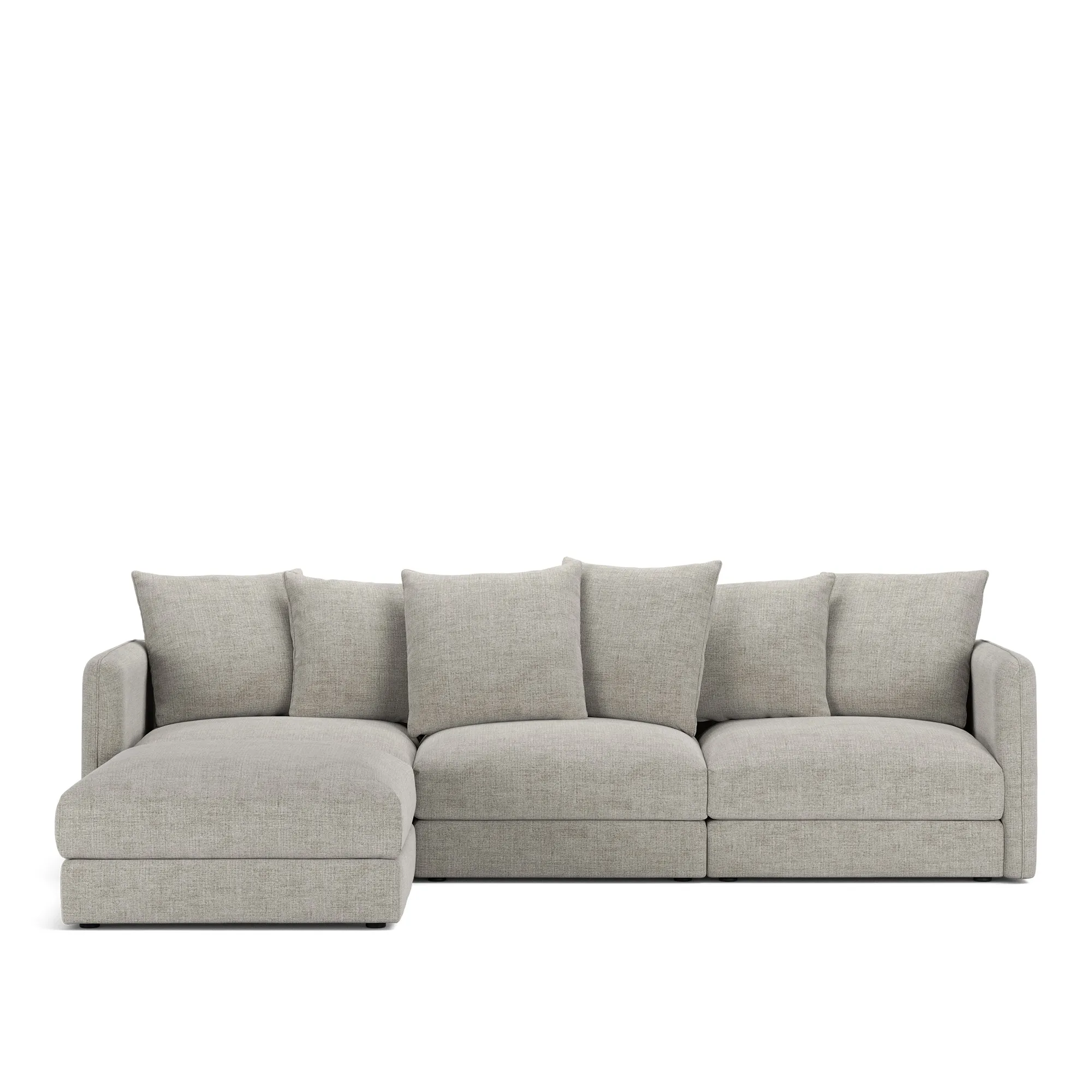 Pavarotti 01 3-seters sofa med fotskammel - 1