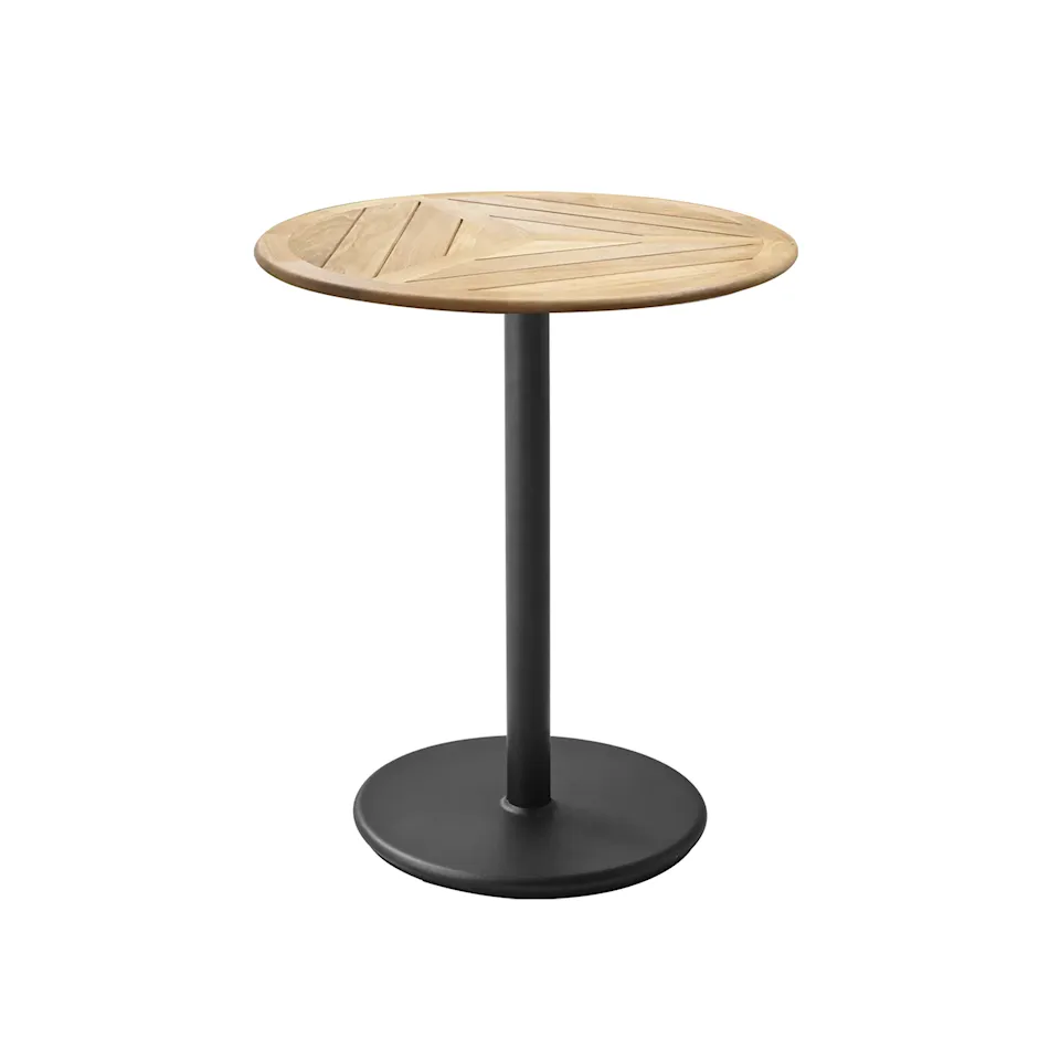 Go kafébord dia. 60 cm Lava Grey