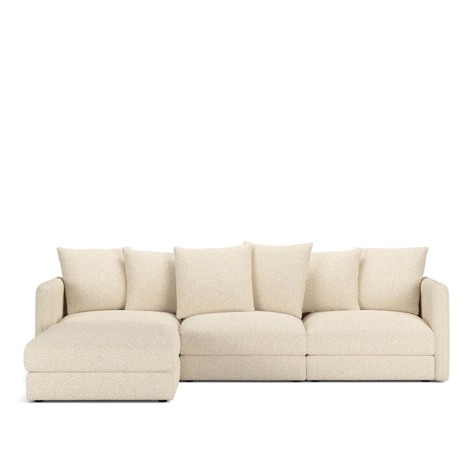 Pavarotti 01 3-seters sofa med fotskammel - 1