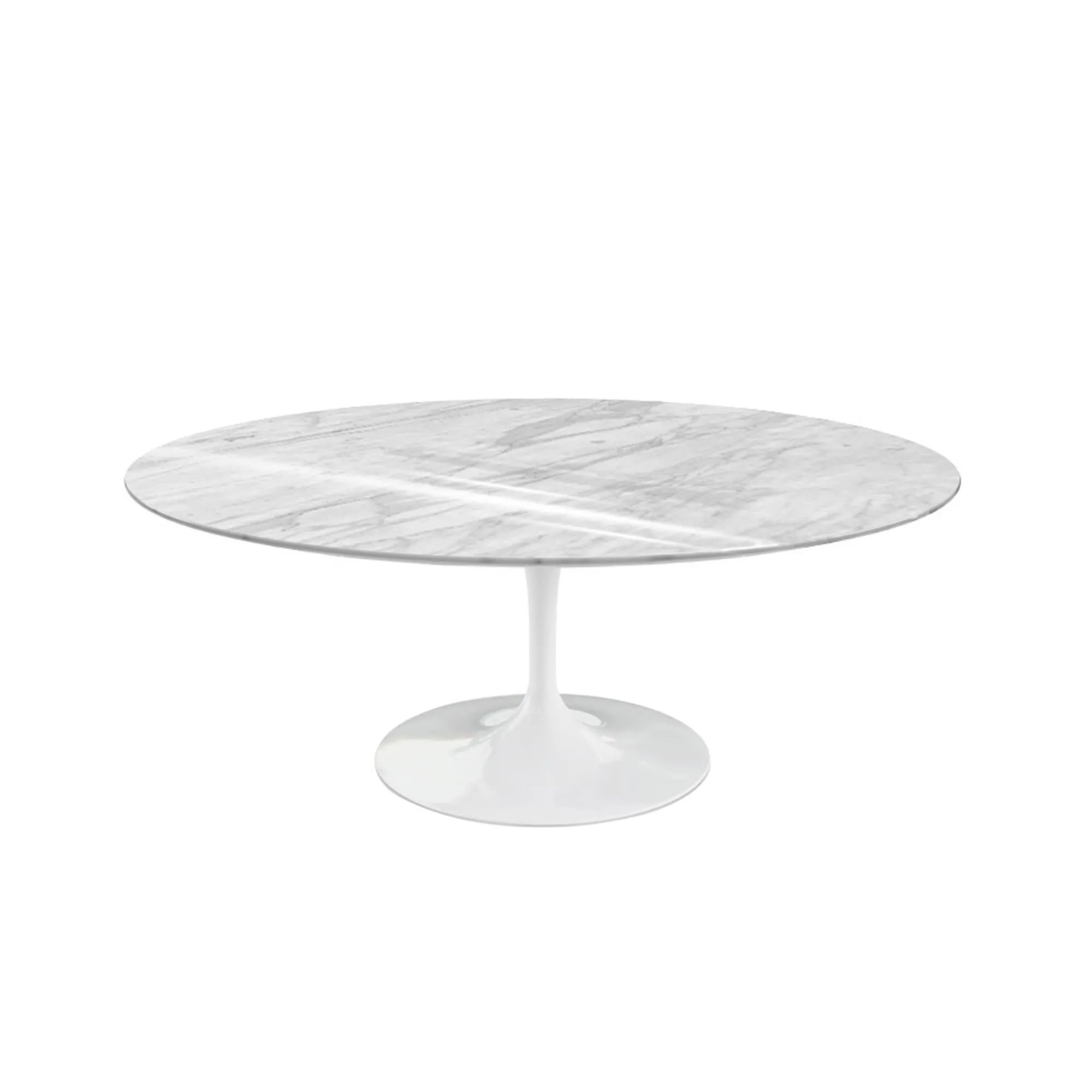 Saarinen Oval Sofabord White - 1