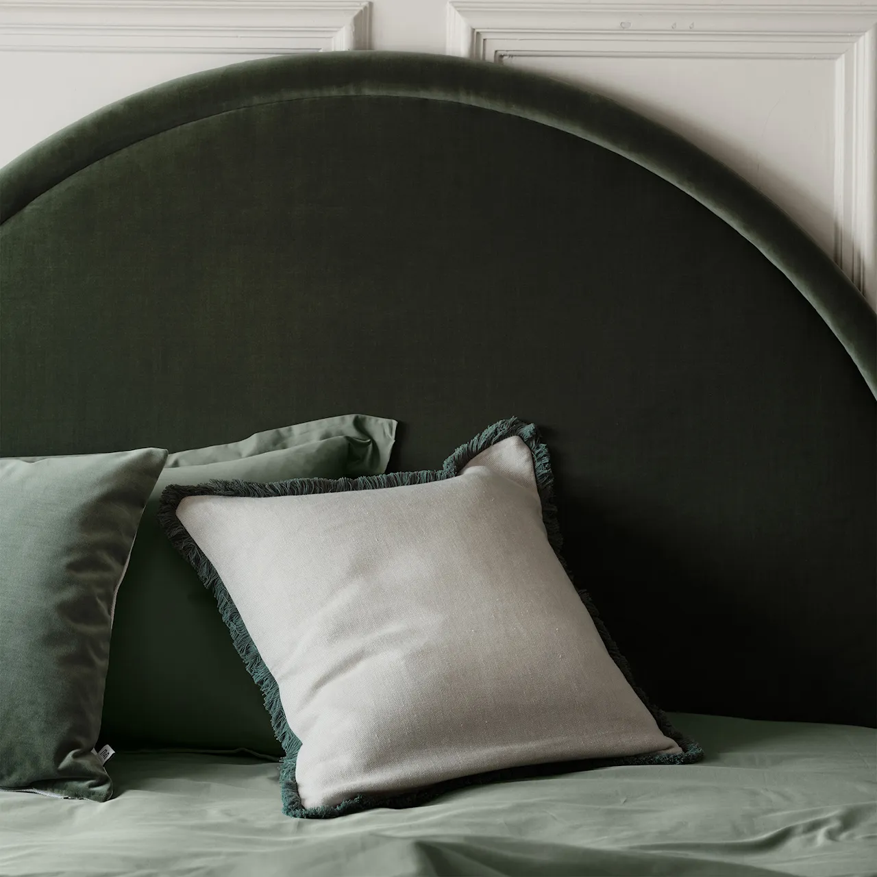 Pienza Beige/Green putetrekk