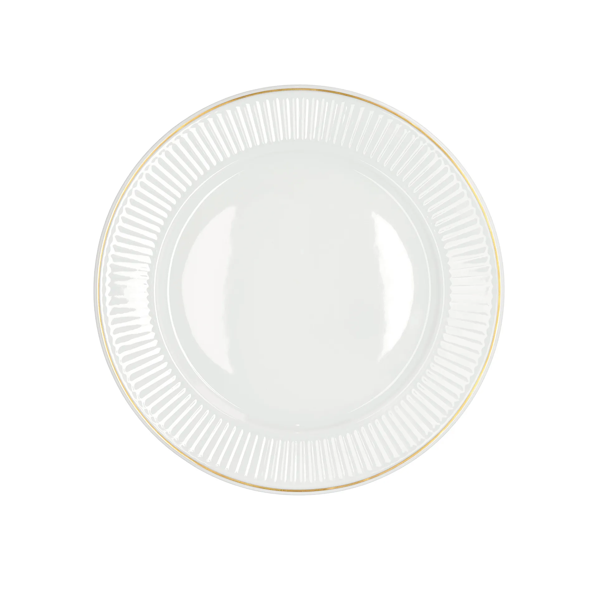 Plissé Flat Plate Ovenproof Porcelain - Pillivuyt - NO GA