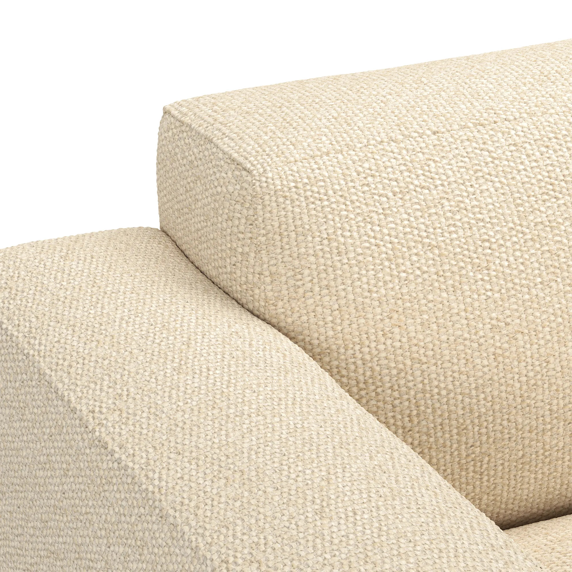 Brick 3-seters sofa sjeselong høyre - 3