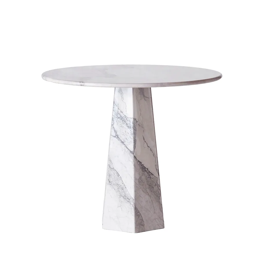 Hexagon Dining Table, Ø120 Albanian Grey