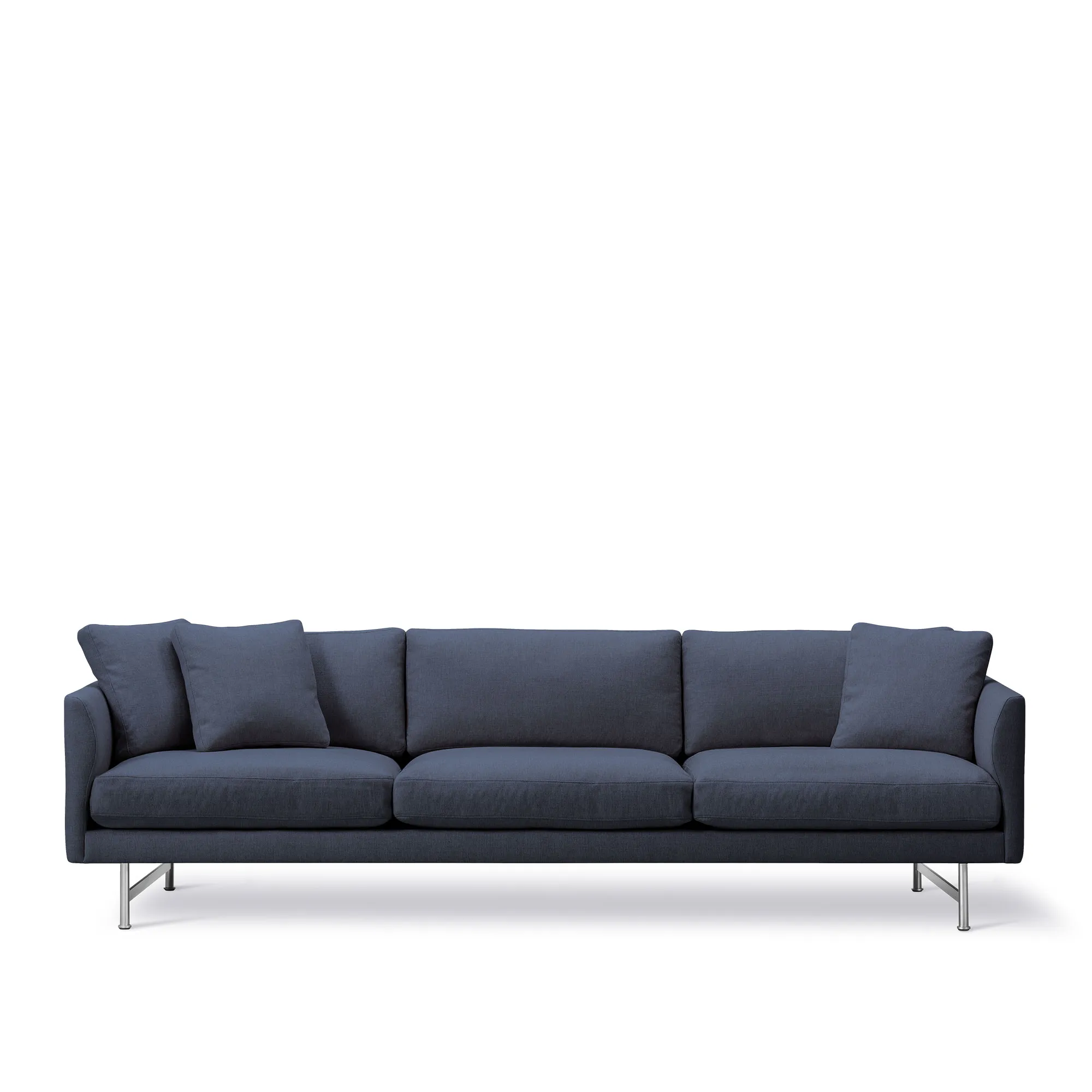 Calmo 3-seters sofa matt krom - 1