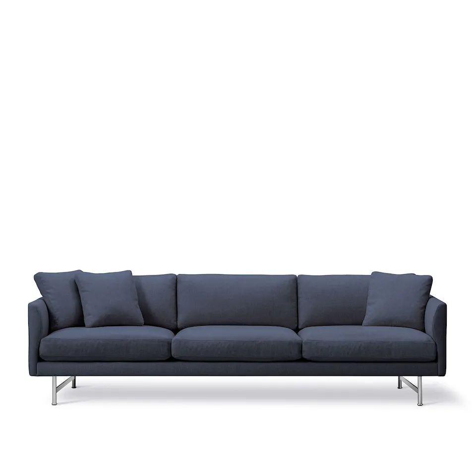 Calmo 3-seters sofa matt krom
