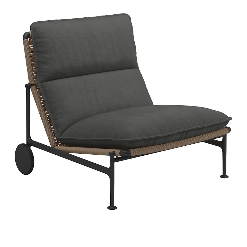 Zenith Lounge Chair - Meteor - Fabric Grade B - Blend Coal