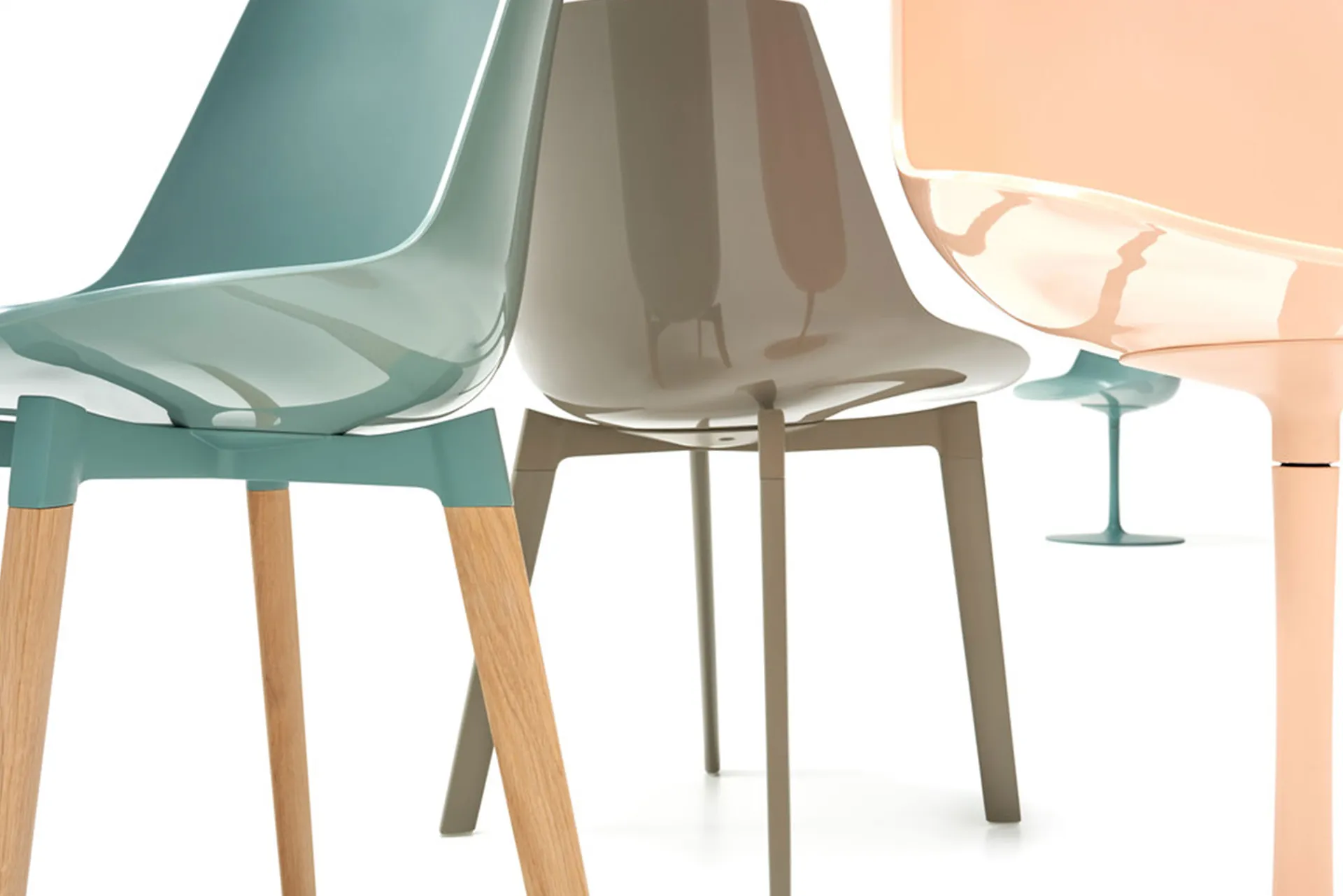 Flow Chair Color Mass-Pigmented - MDF Italia - NO GA