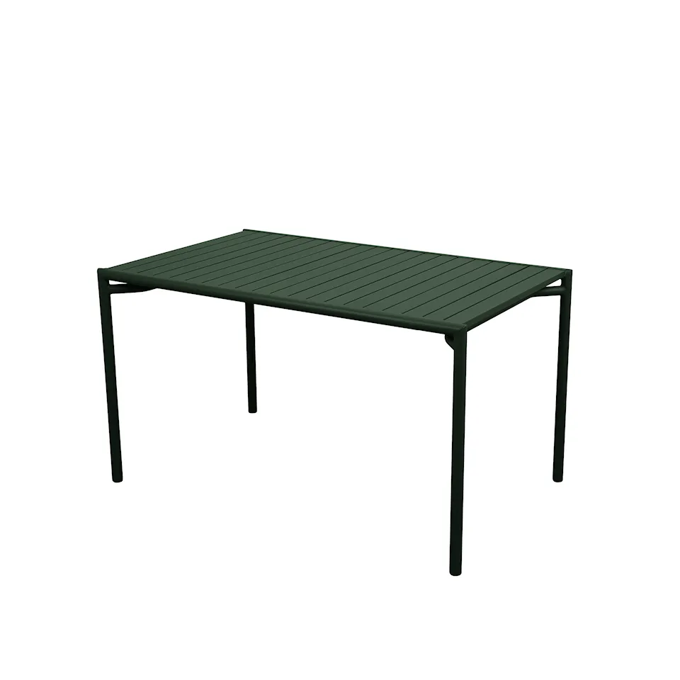 Bliss rektangulært spisebord 133x81 cm -Dark Green