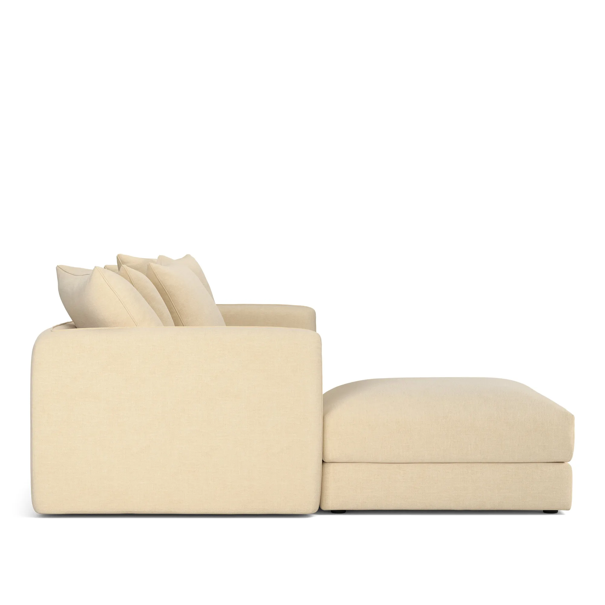 Pavarotti 01 3-seters sofa med fotskammel - 5