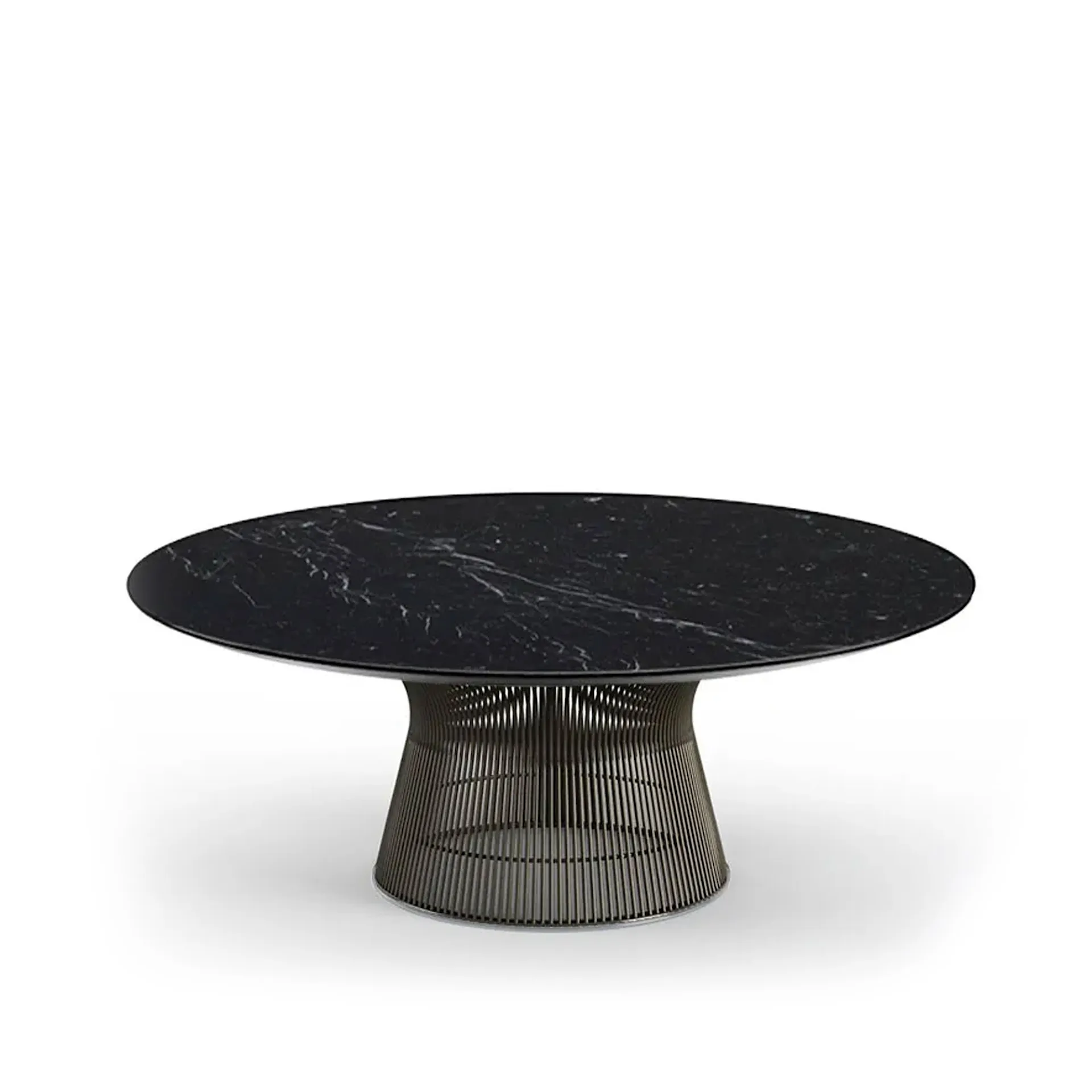 Platner salongbord Ø 92 cm Bronse Metallic - Knoll - Warren Platner - NO GA