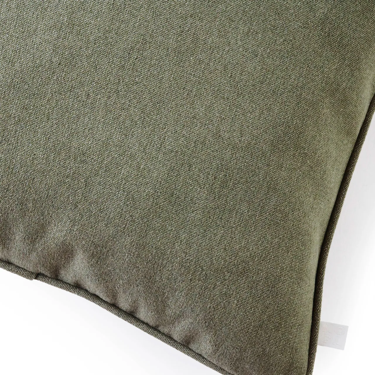 NO GA Cotton Canvas Cushion 50 x 50 cm - Pepeplus Green