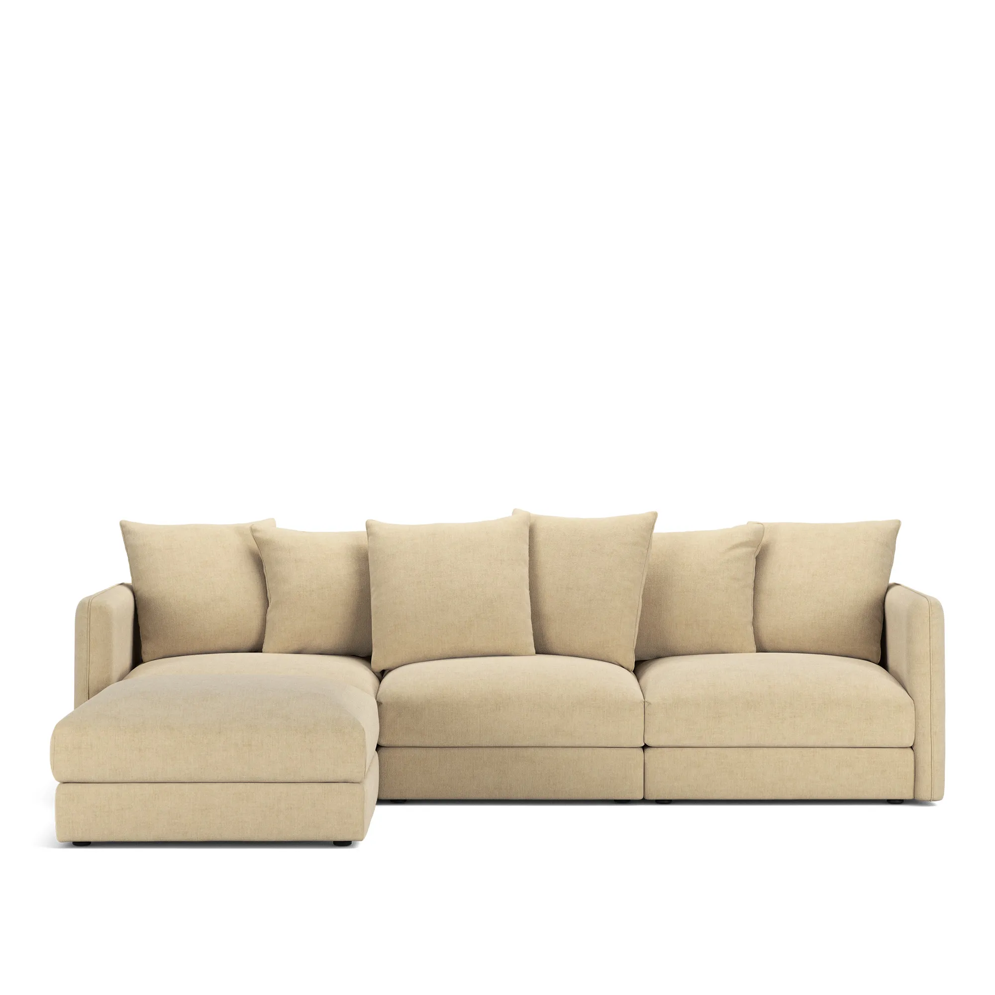 Pavarotti 01 3-seters sofa med fotskammel - 1