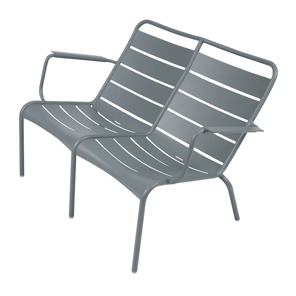 Luxembourg Duo Low Armchair Storm Grey 26