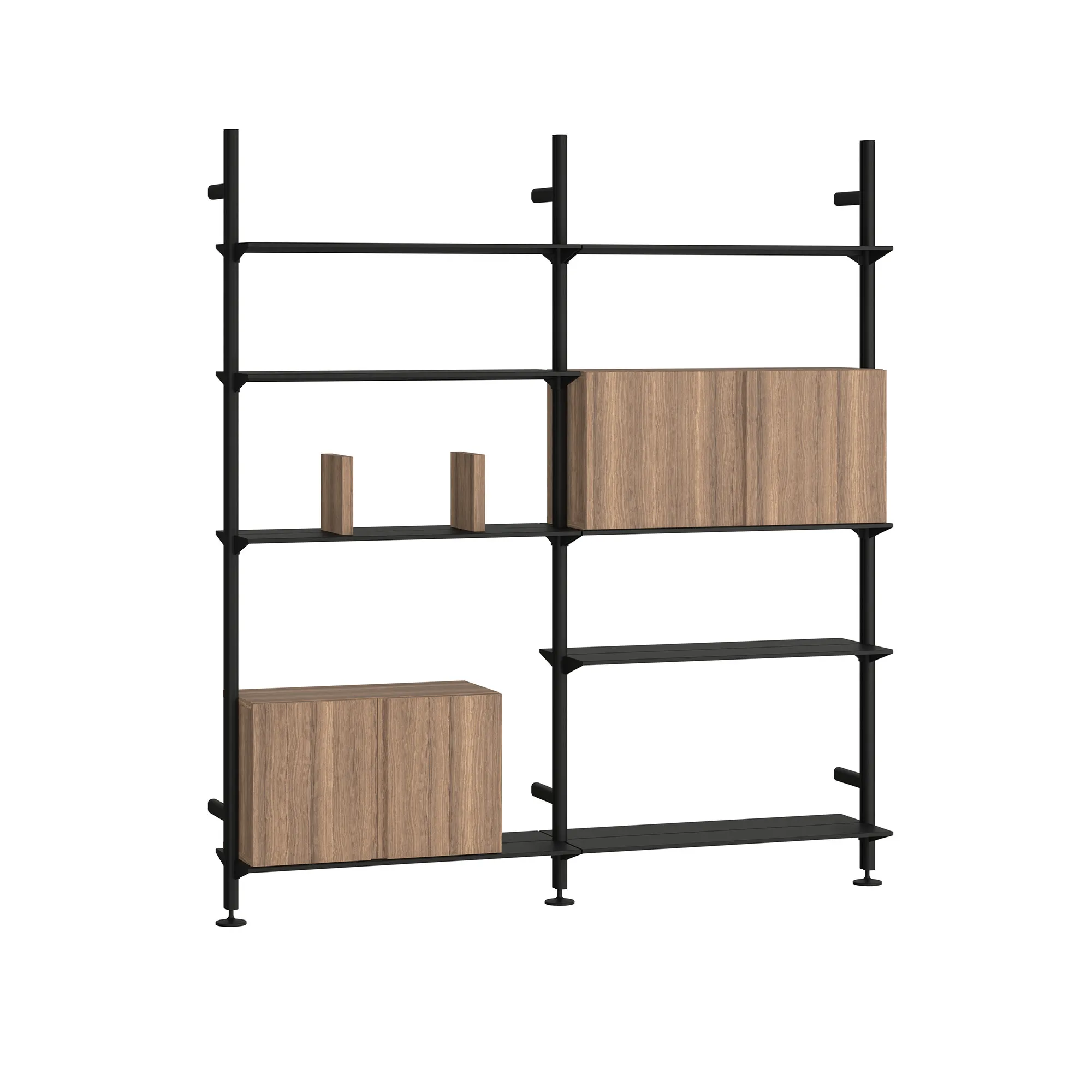 Pira G2 W-A Black Gray/Walnut - 1