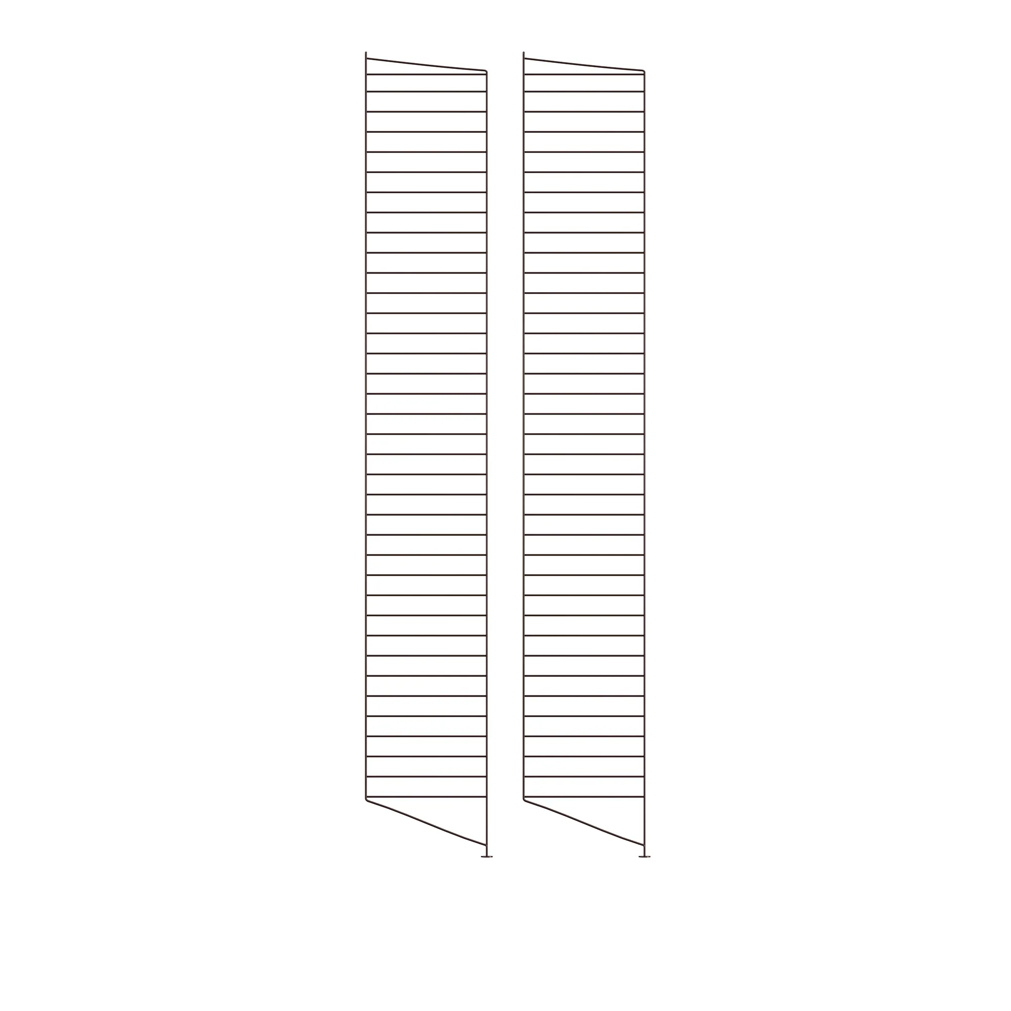 Gulvgavl 200 x 30 cm 2-pakning - 1