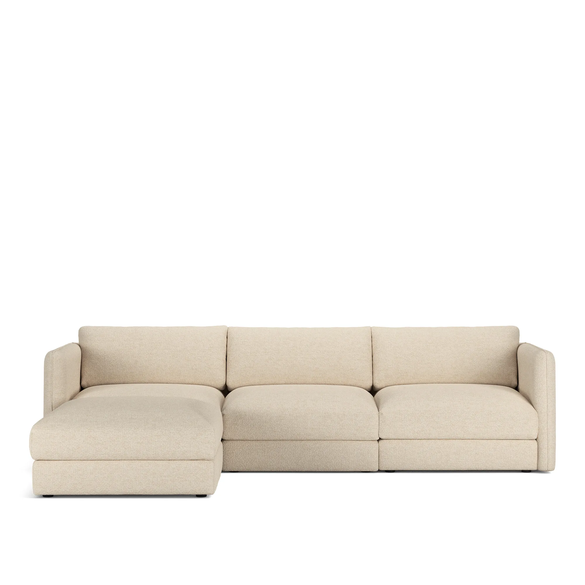 Pavarotti 03 3-seters sofa med fotskammel - 1