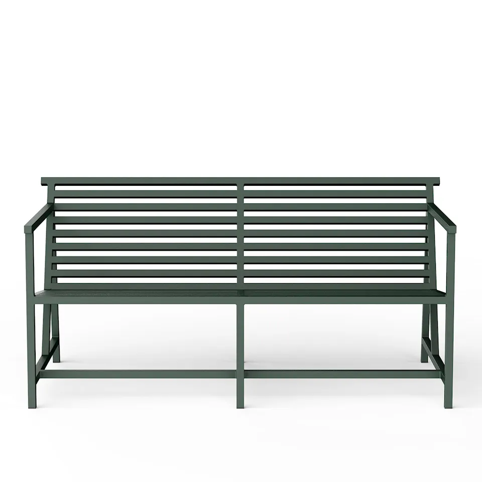 19 Outdoors - Lounge Bench Green