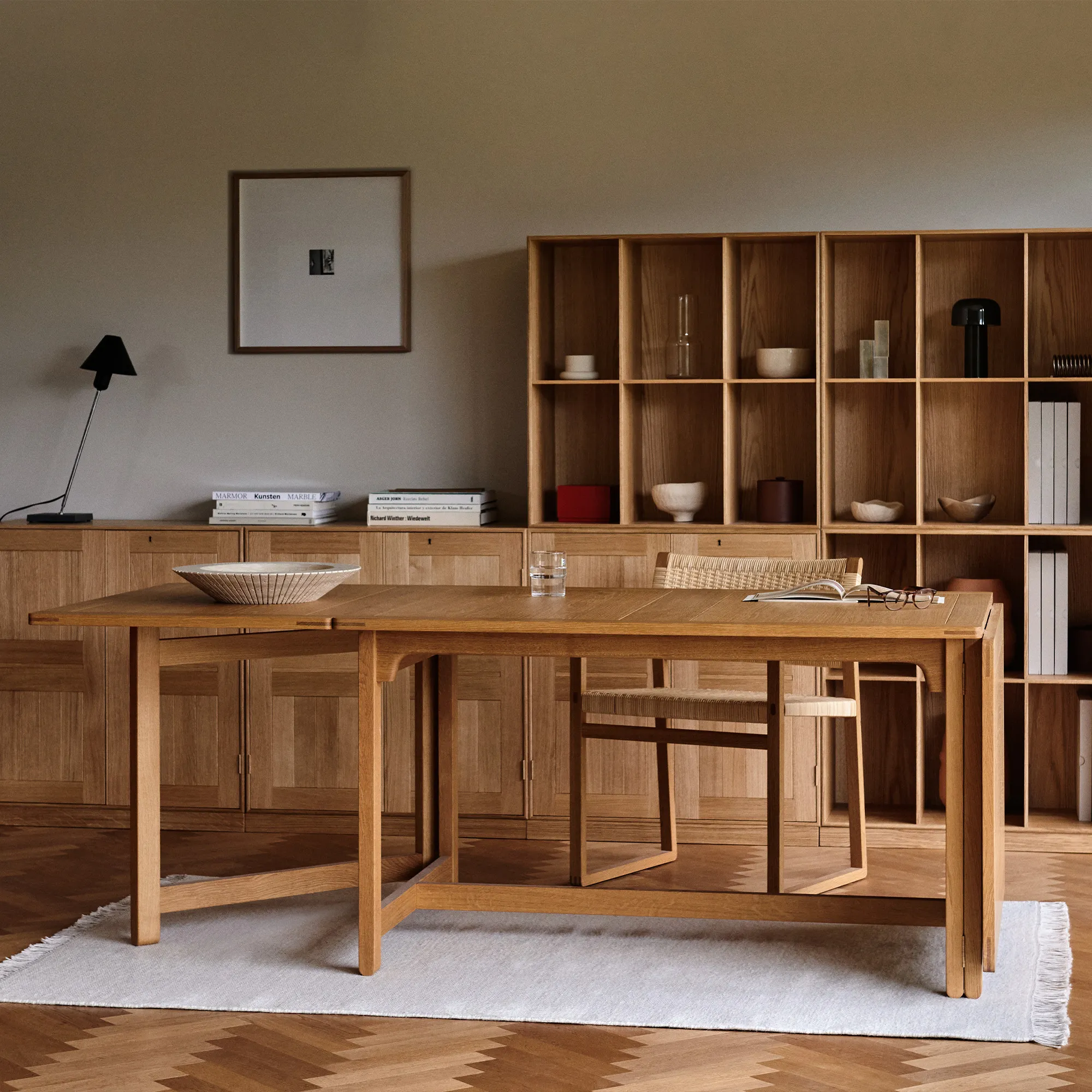 Library Table 6271 sammenleggbart bord - 3