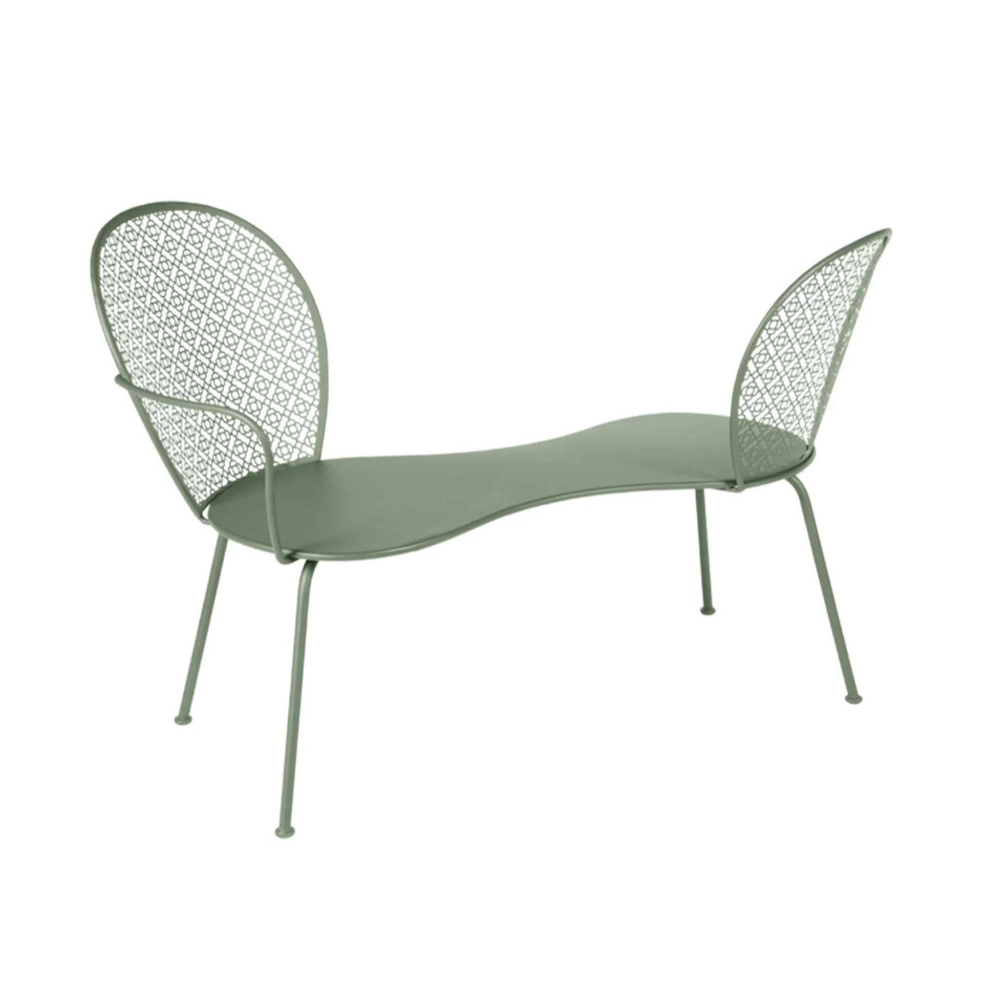 Lorette Conversation Bench - Cactus - Fermob - NO GA