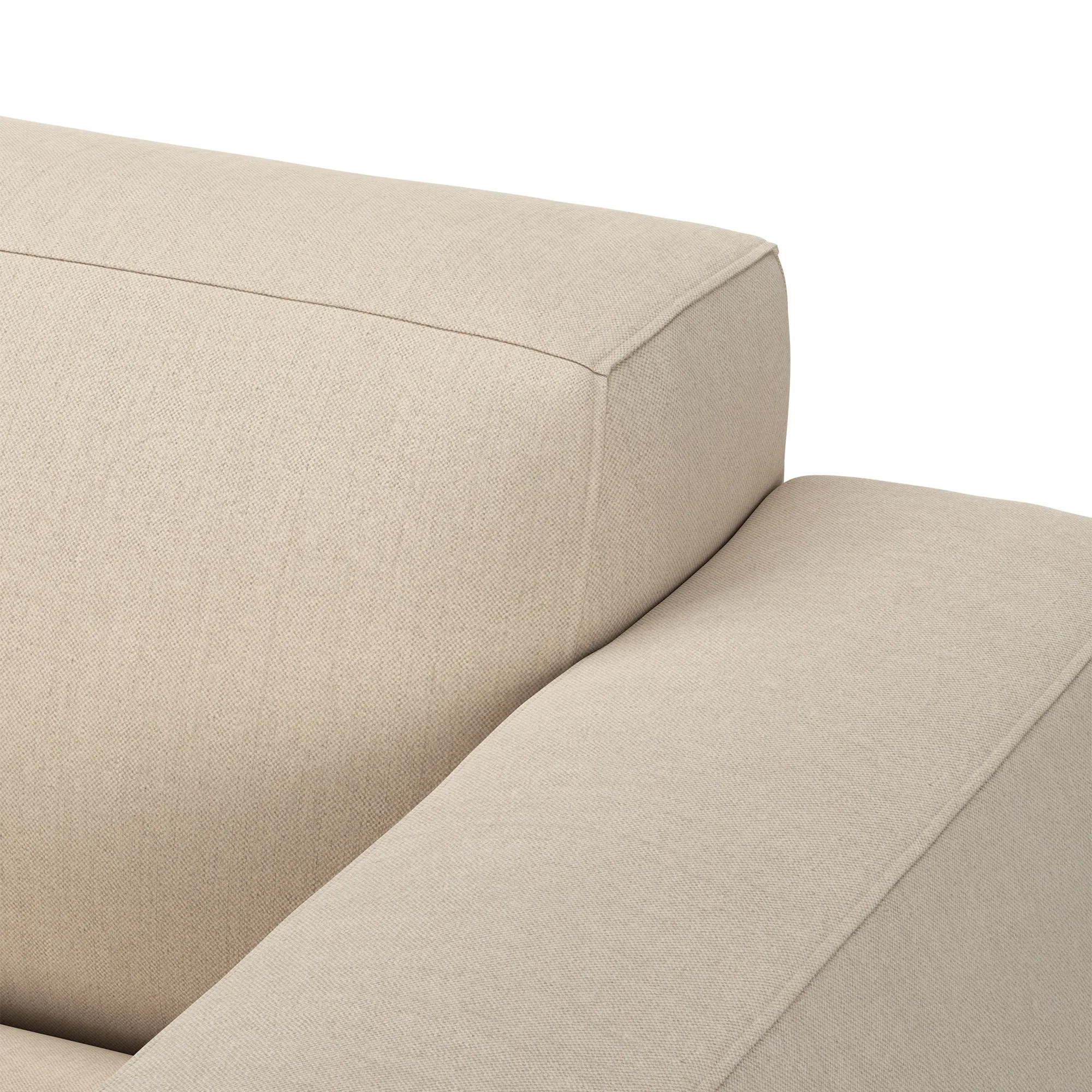 Brick 2-seters sofa sjeselong åpen ende venstre - 4