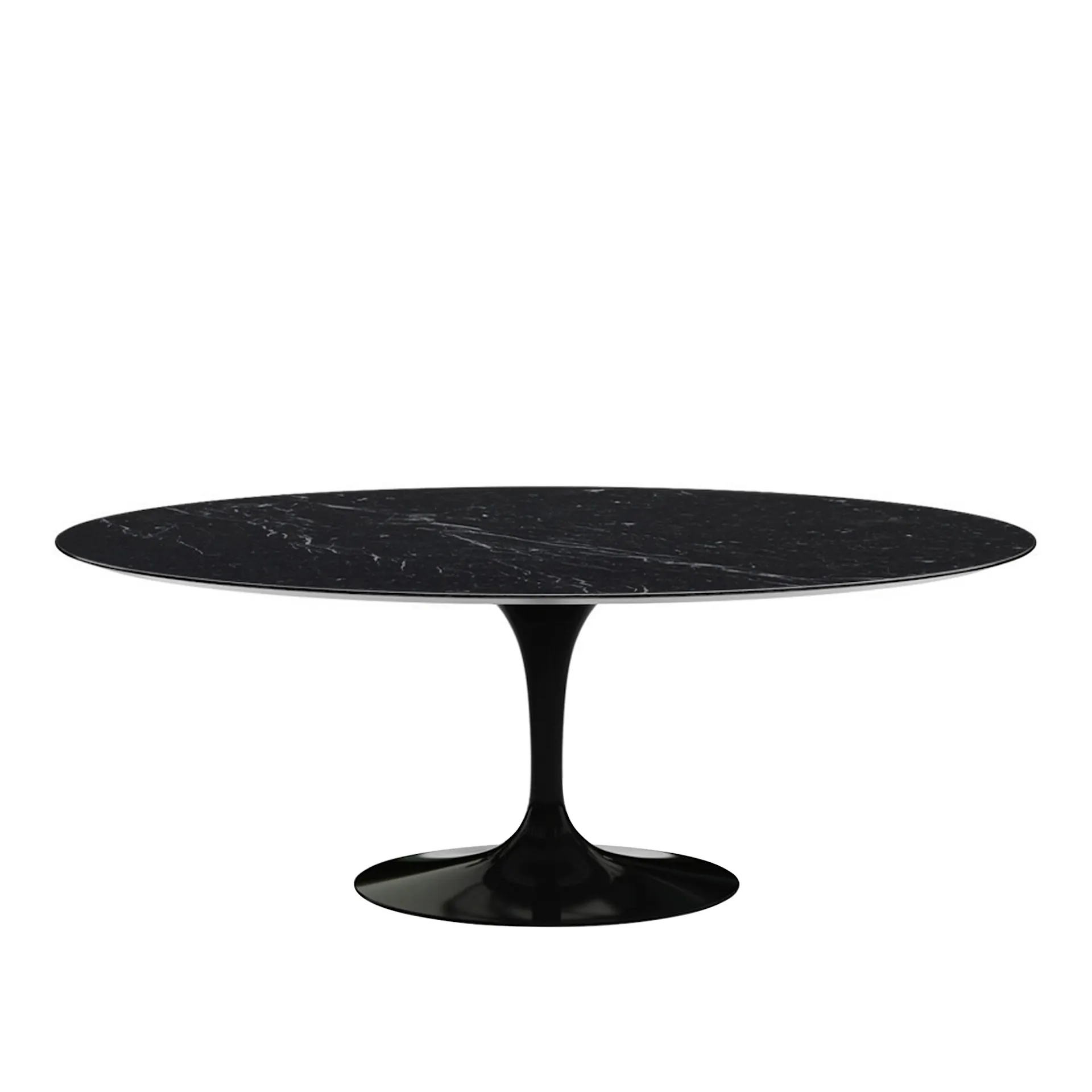 Saarinen Oval spisebord 198 cm Black - Knoll - Eero Saarinen - NO GA