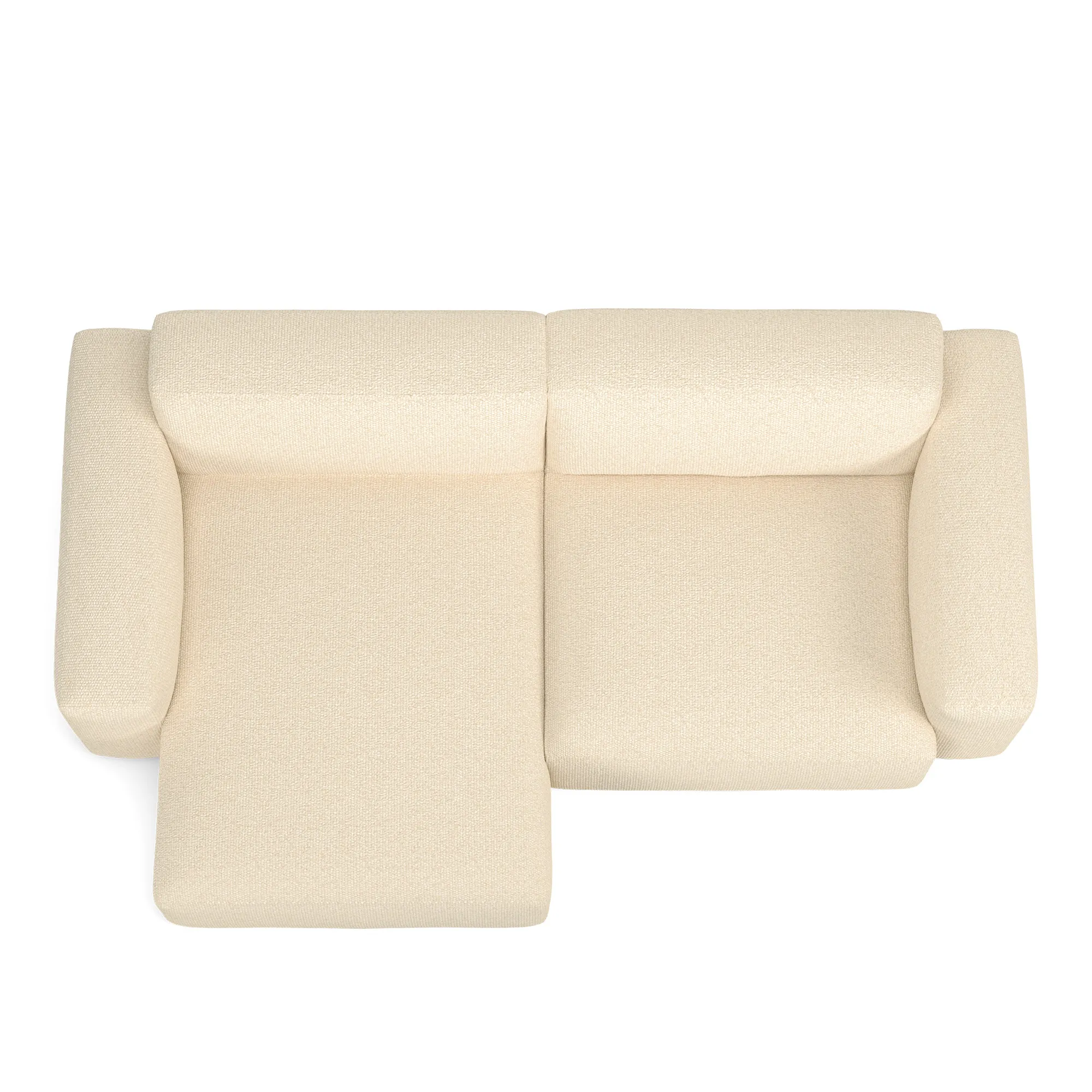 Brick 2-seters sofa sjeselong venstre - 8