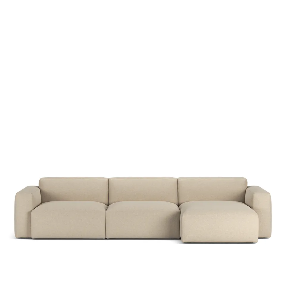 Brick 3-seters sofa sjeselong høyre