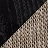 Stained Black Ashwood /Natural Rope