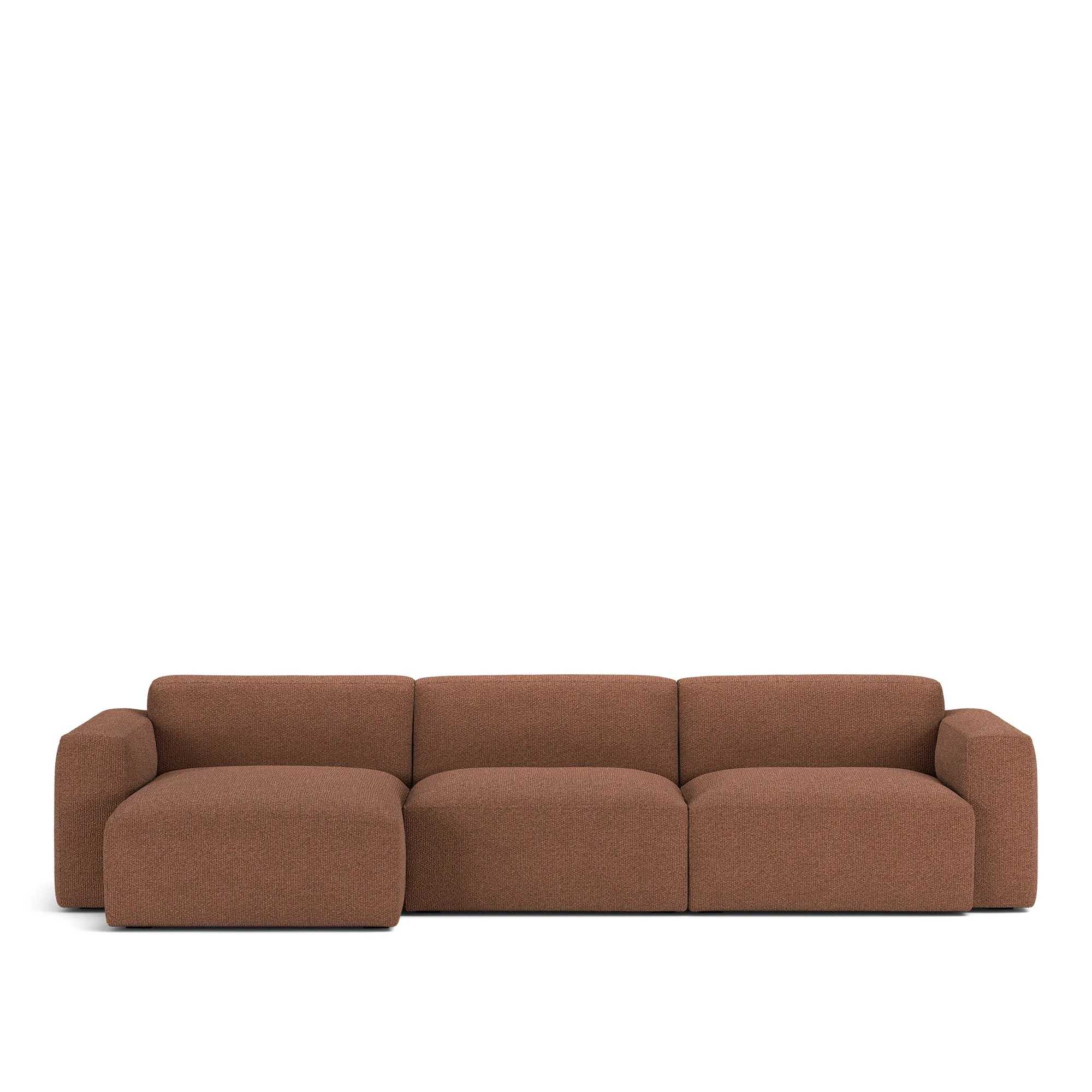Brick 3-seters sofa sjeselong venstre - 1