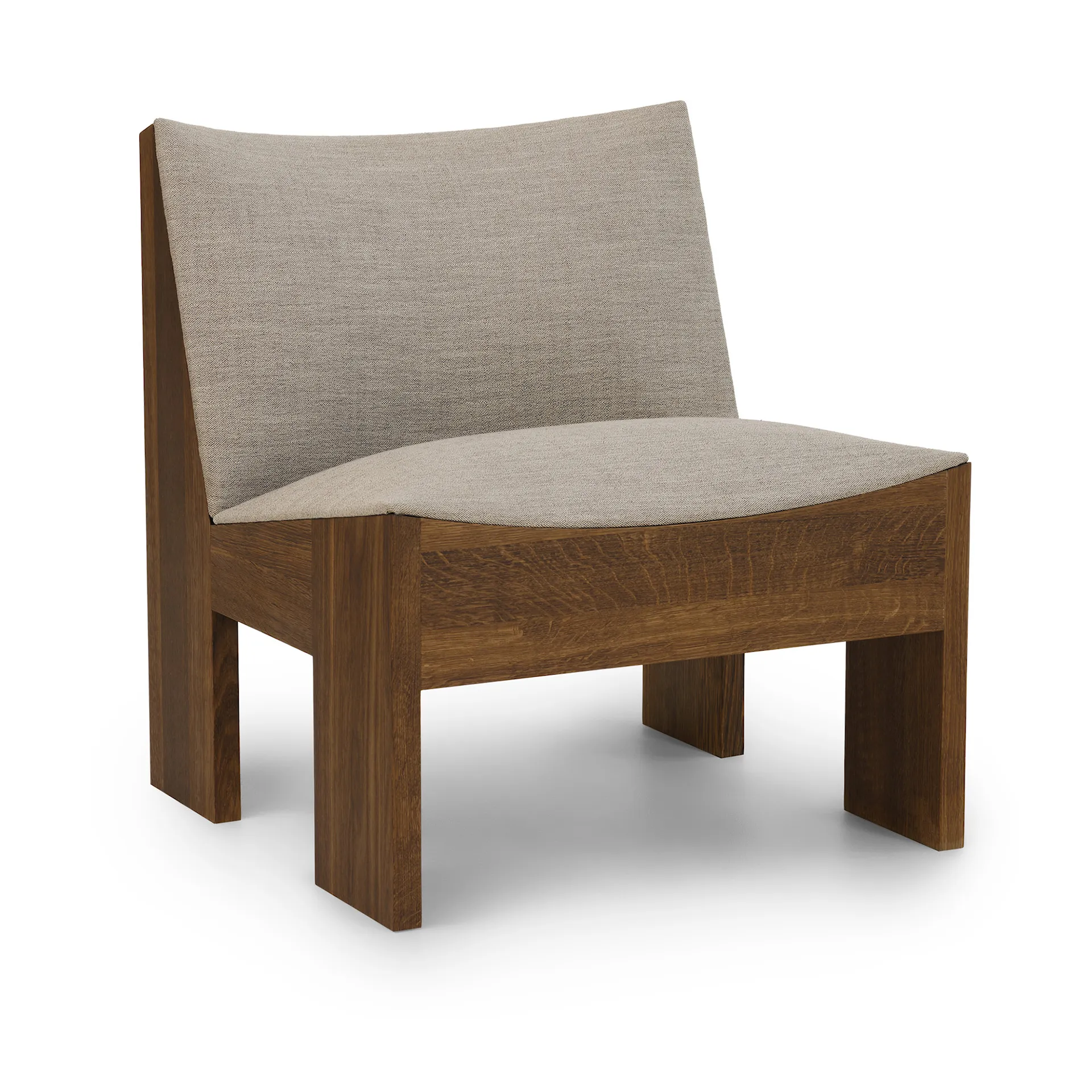 Tenon Lounge Chair Fumed Oak - New Works - NO GA