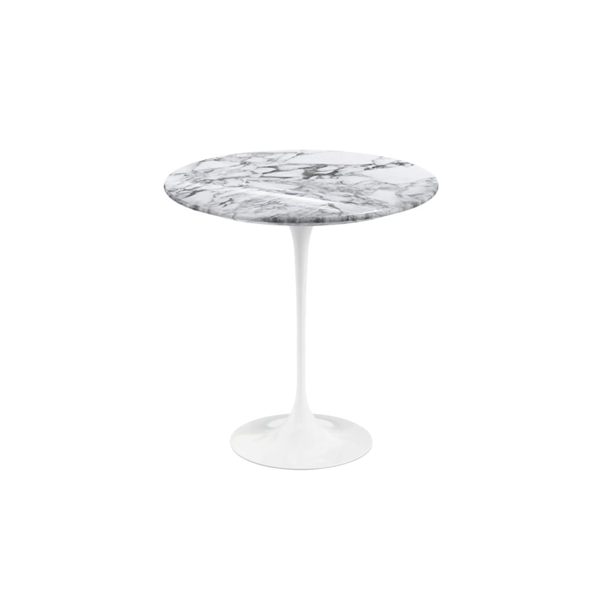 Saarinen Round sidebord Ø 51 cm White - 1