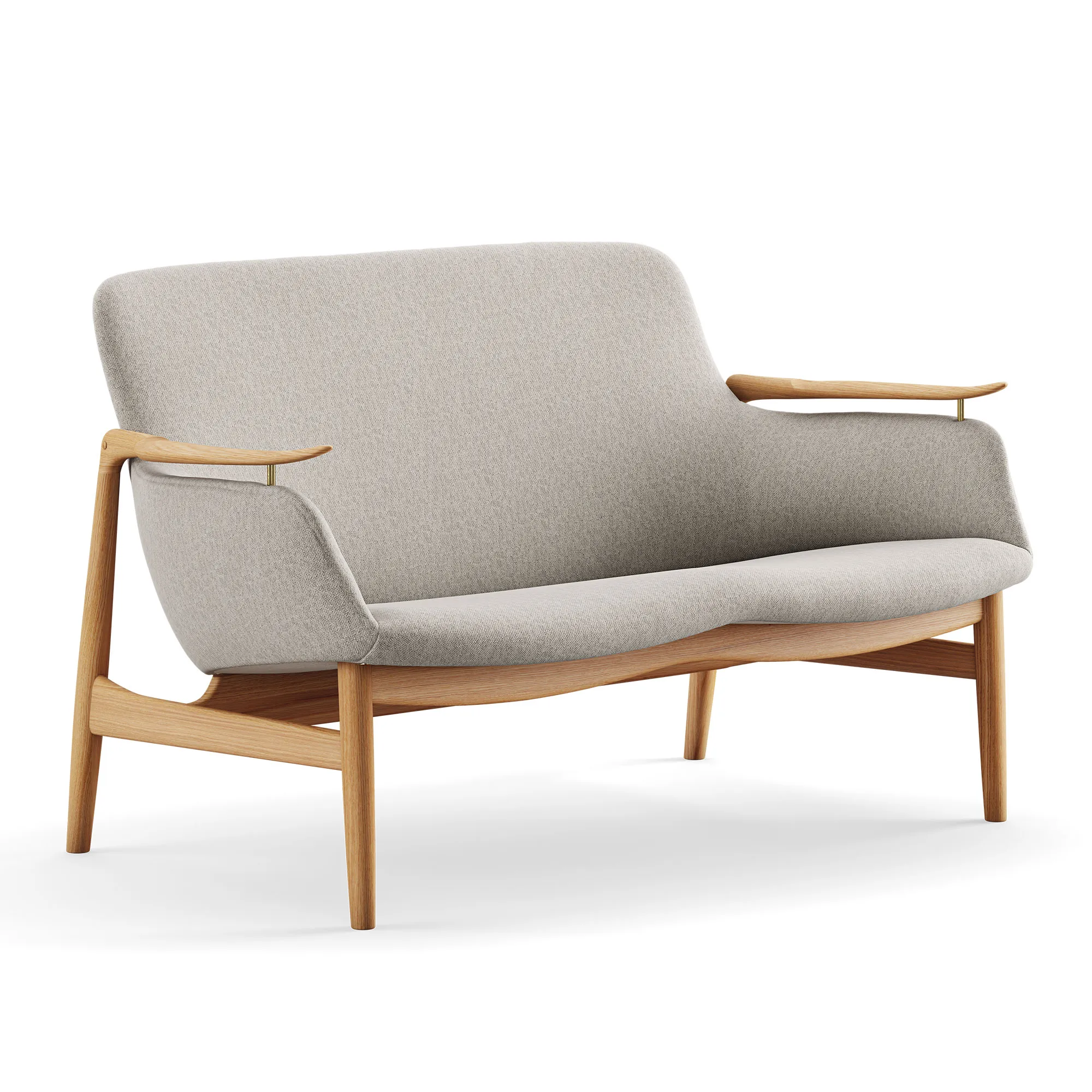 53 sofa Dark oiled oak - 1